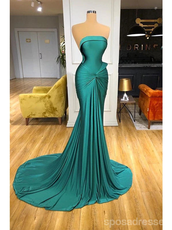Elegant Green Mermaid Sweetheart Long Prom Dresses for Women | Formal Evening Party Gowns | Perfect for Homecoming, Prom Night & Special Occasions