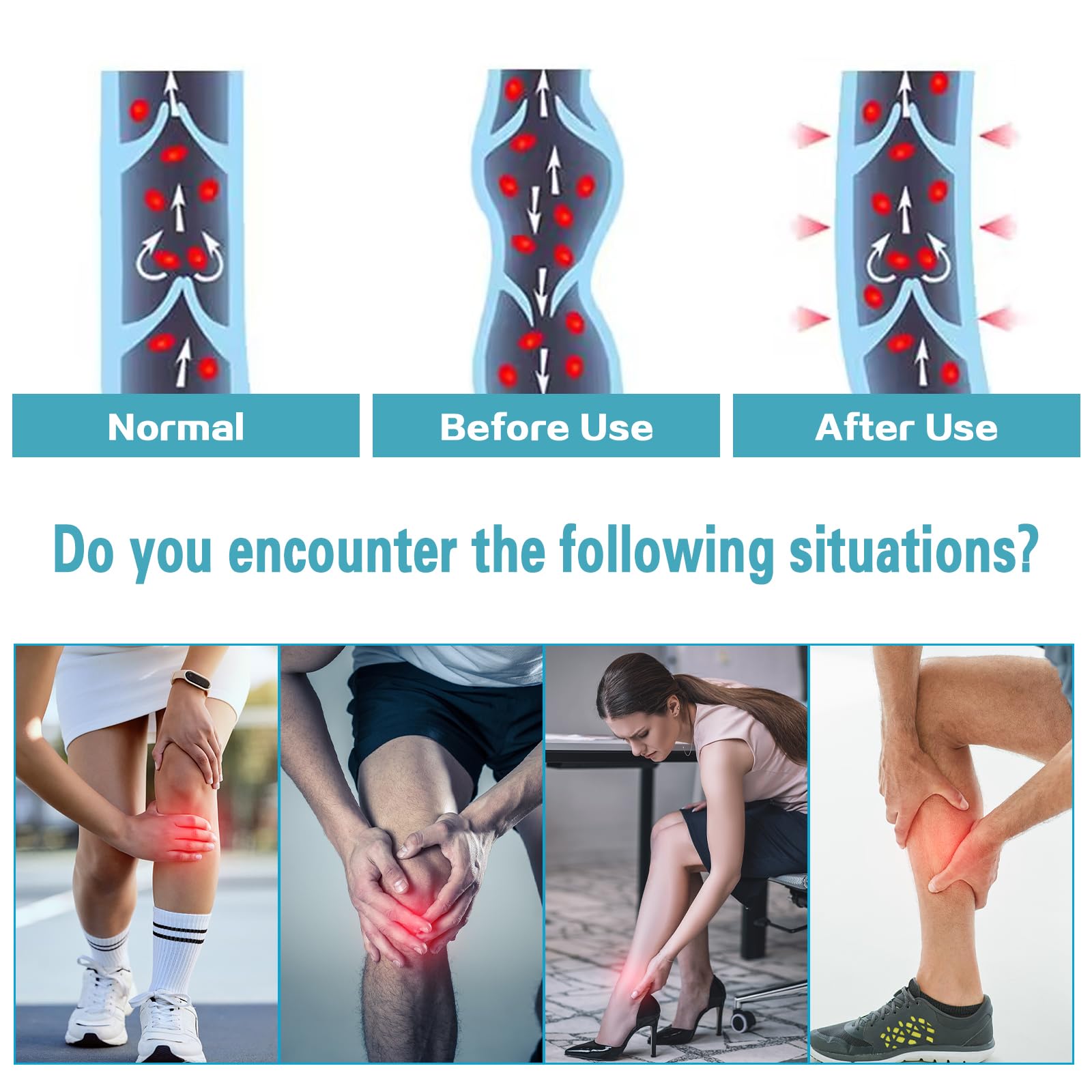 Women's & Men's Compression Socks for Circulation & Travel