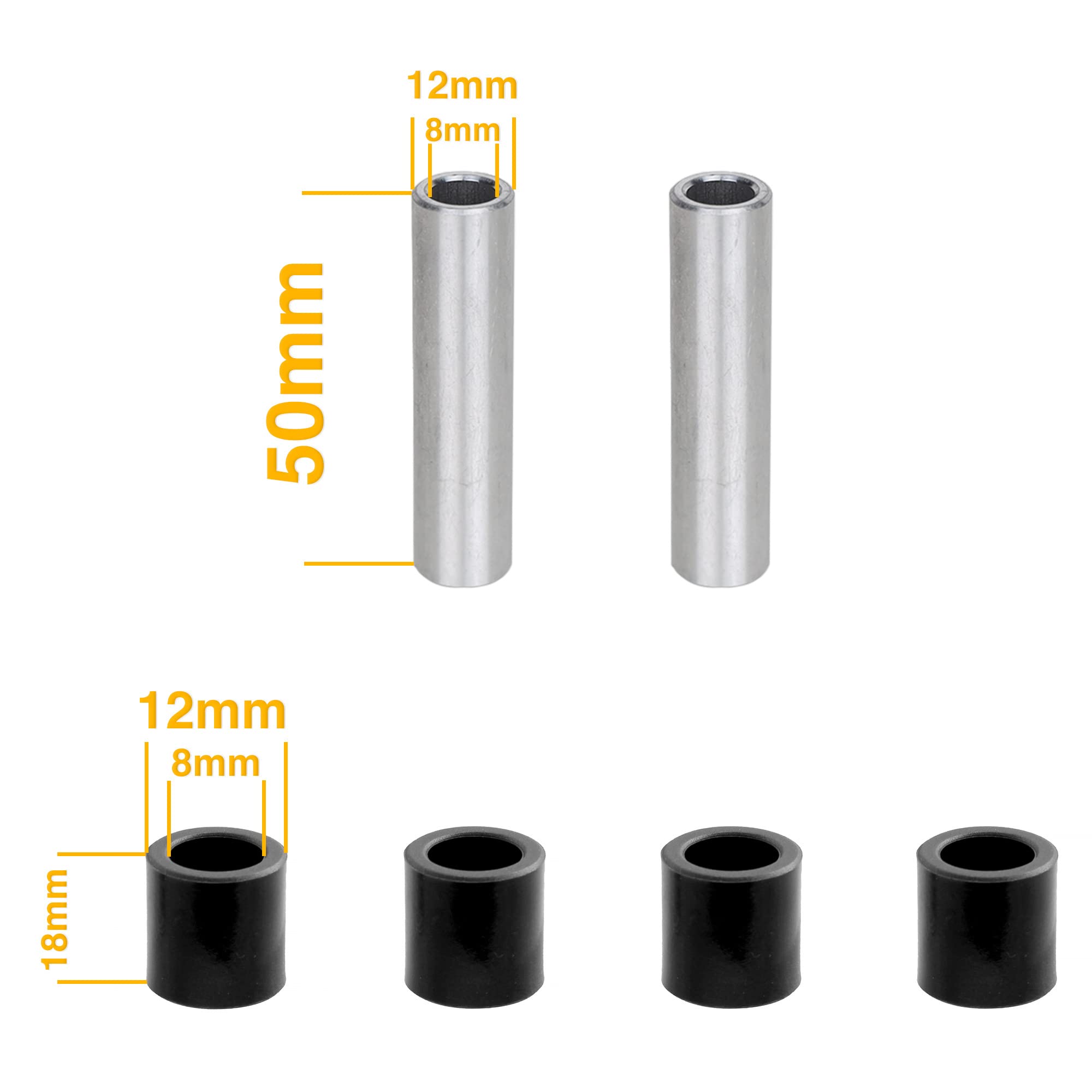 DNM Damping 3 System Mountain Bike Air Rear Shock - Rebound, Lock Out & Air Pressure Adjustable - AL 7005 Shark & AL 6061 Shock Body - Perfect for Trail Riding, Downhill & Enduro MTB Adventures