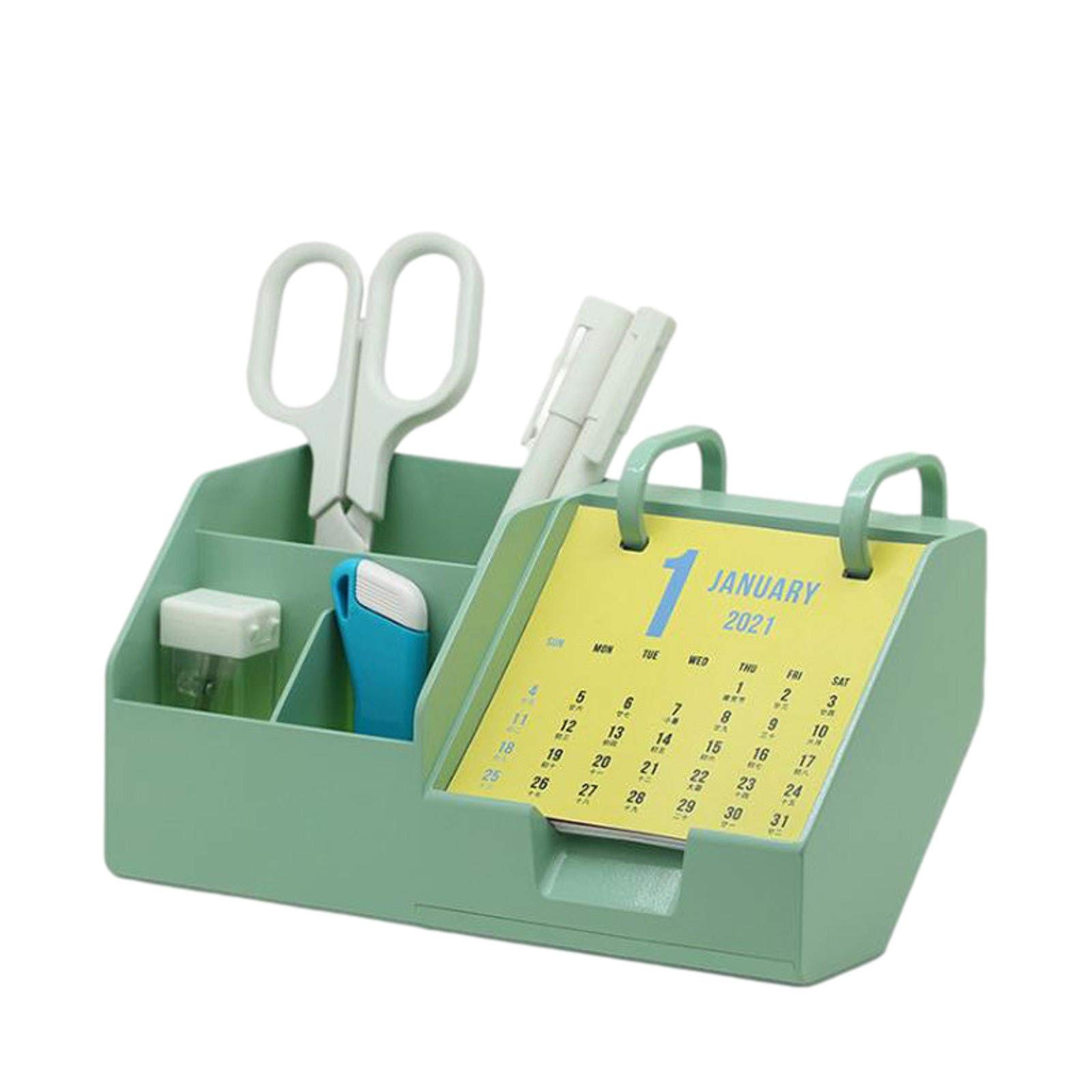 2022 Dog Calendar with Pen Holder - Creative Desk Organizer for Office & Home