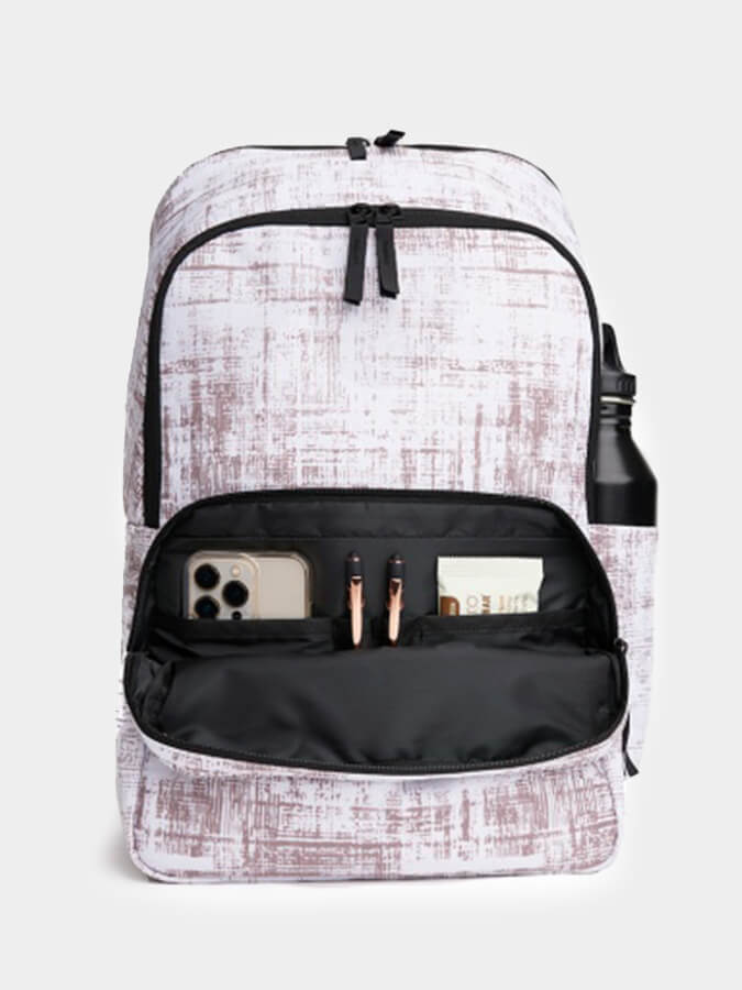 Vooray 2nd Avenue Backpack - Stylish Laptop Backpack for Women & Men, Water-Resistant College School Bag with USB Charging Port - Perfect for Work, Travel & Daily Commute