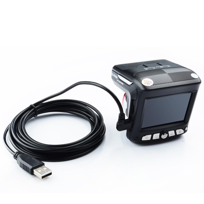 Garmin Nuvi Car Charger Cable - USB to Right Angle Mini USB Charger Wire for TomTom/Zumo Satellite Navigation (3m/9.8ft) - Perfect for Road Trips & GPS Navigation in Vehicles