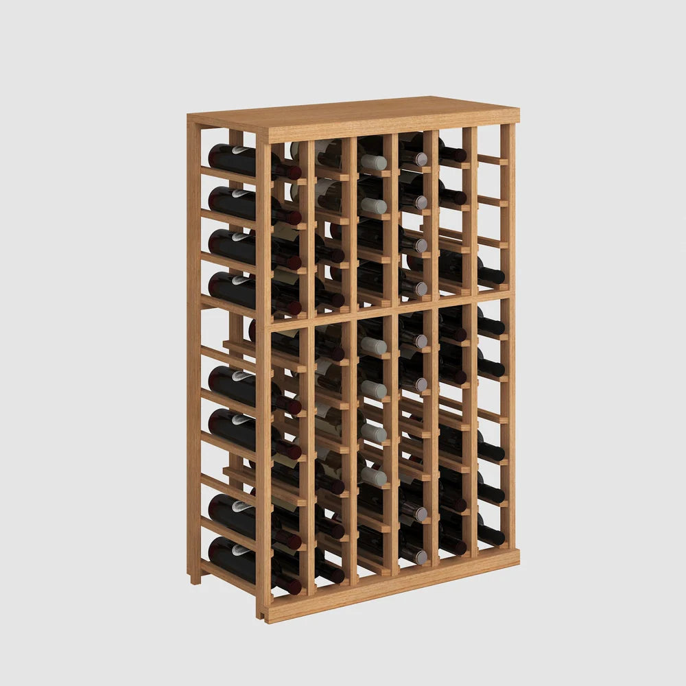 60 Bottle Half Height Elite Wine Rack 42
