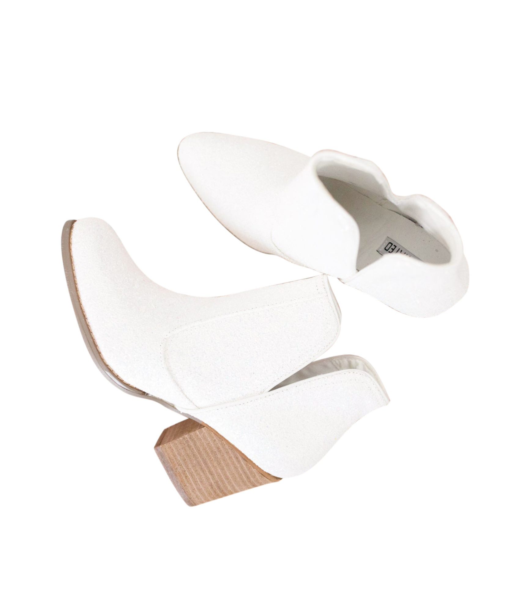 Fiera Women's White Booties - Stylish & Comfortable Ankle Boots for Fall & Winter Fashion | Perfect for Casual Outfits, Office Wear & Date Nights