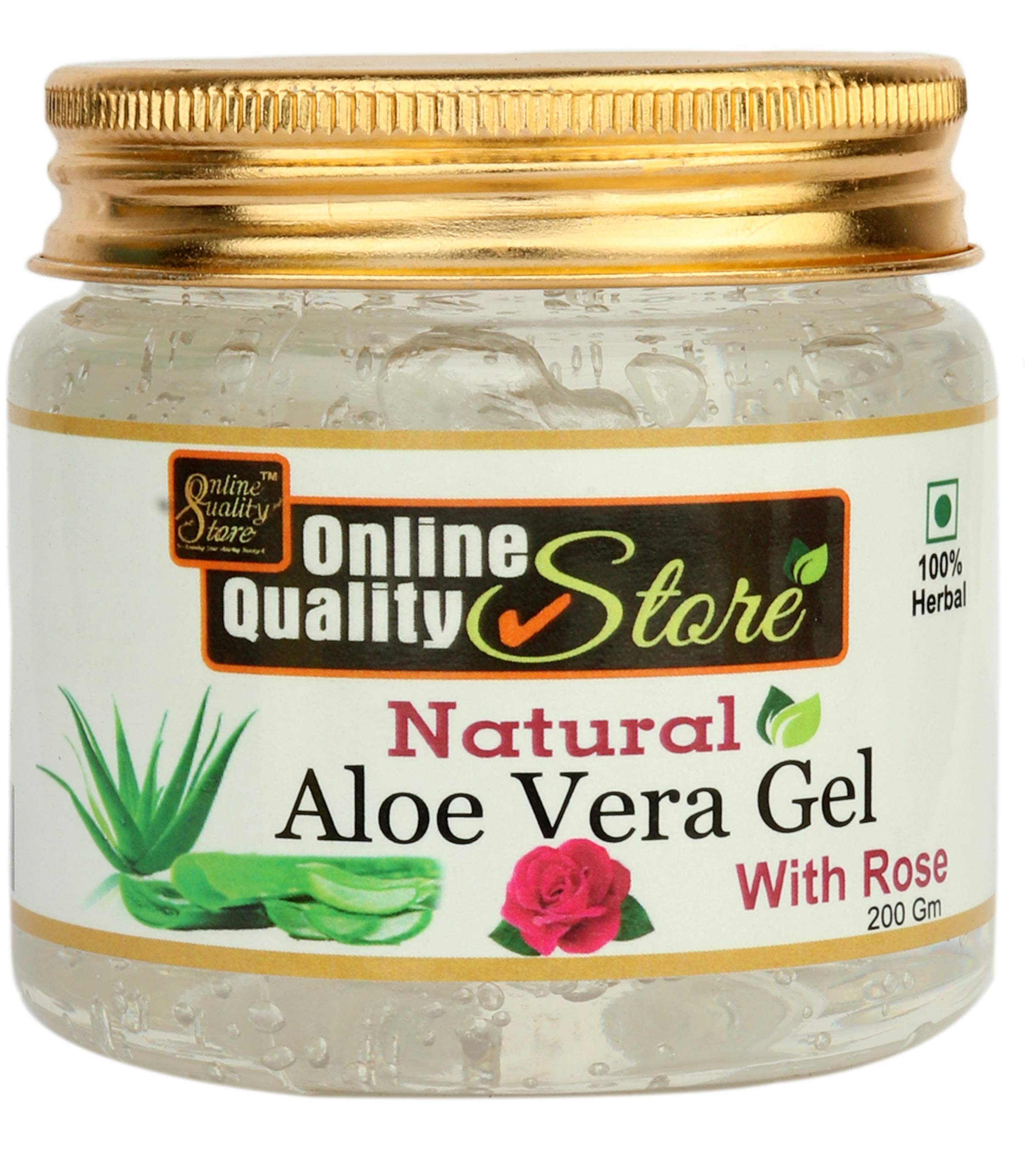 Organic Aloe Vera Gel & Kasturi Turmeric Powder Combo (200g Each) - 100% Natural Ayurvedic Skincare Set for Face & Body Care - Perfect for Glowing Skin, Acne Treatment & Moisturizing