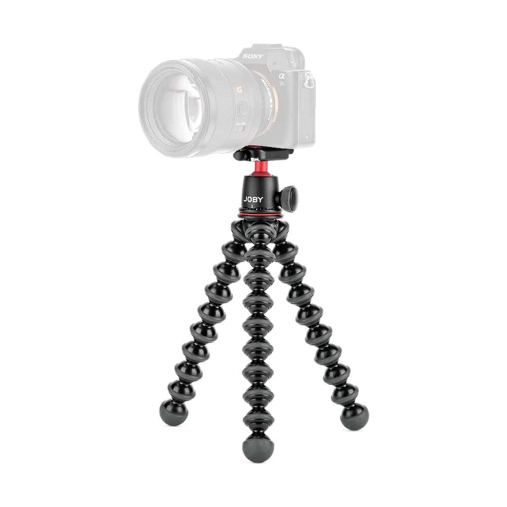 Joby Gorillapod 3K Tripod Kit - Flexible Camera Stand for DSLR, Mirrorless & Smartphones - Perfect for Travel, Vlogging & Outdoor Photography