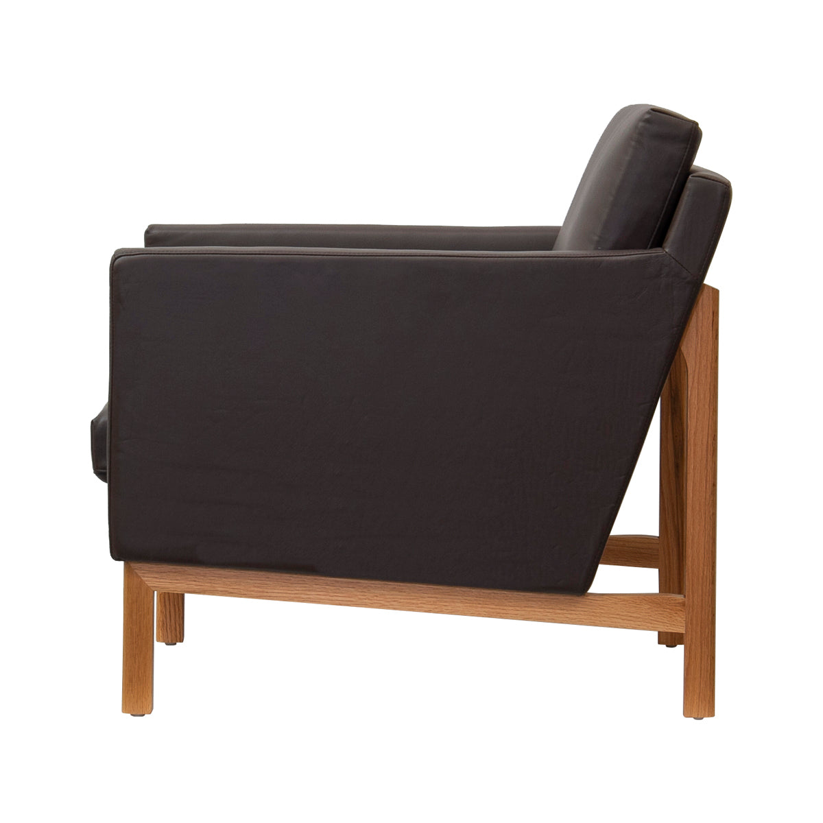 Premium Bolton Leather Armchair - Modern Tufted Living Room Chair with Solid Wood Frame | Perfect for Home Office, Lounge & Reading Nook