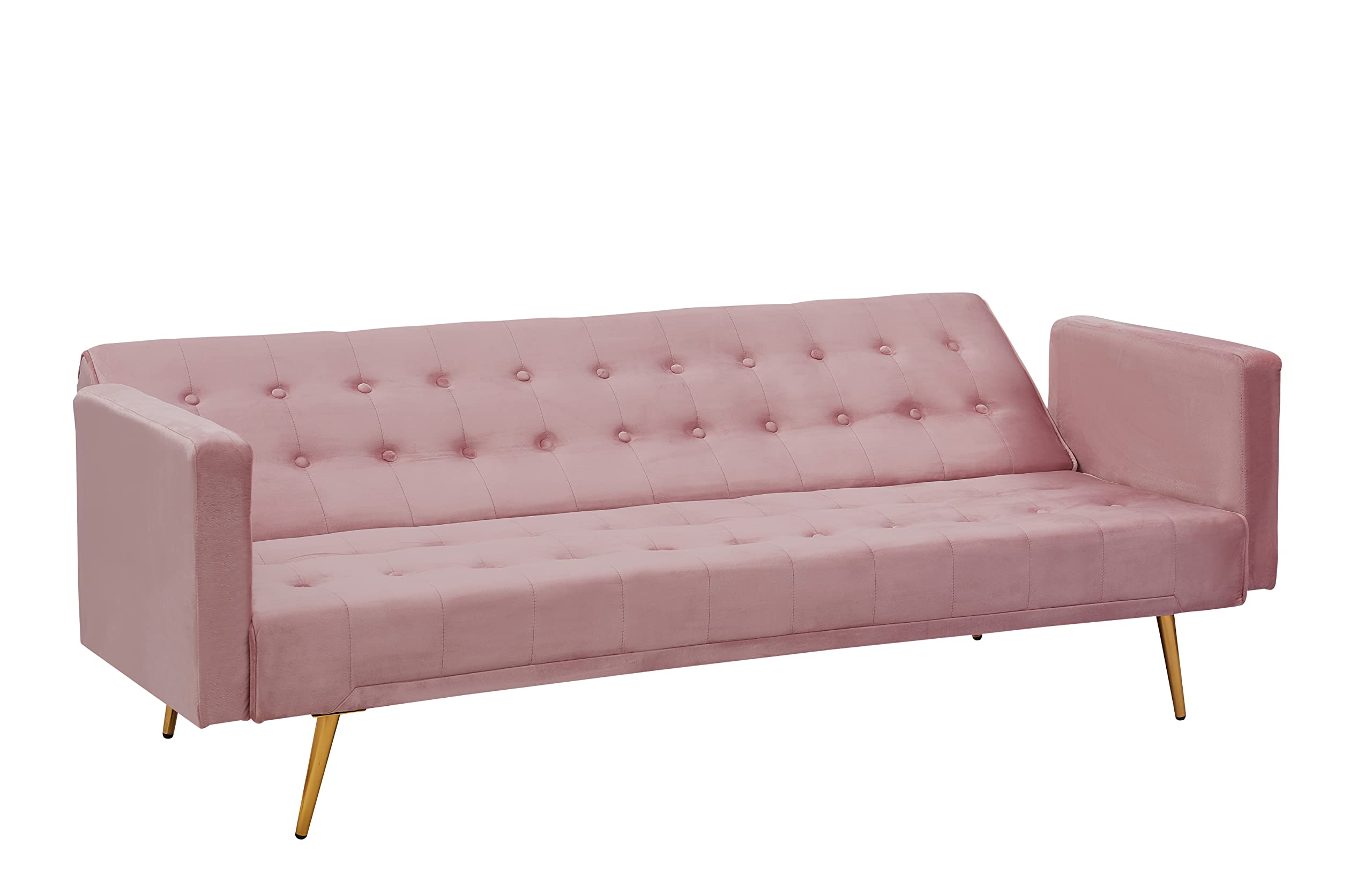 Adjustable Folding Sofa Bed for Living Room - Multi-Position Recliner, Space-Saving Furniture for Small Apartments, Guest Rooms & Home Offices