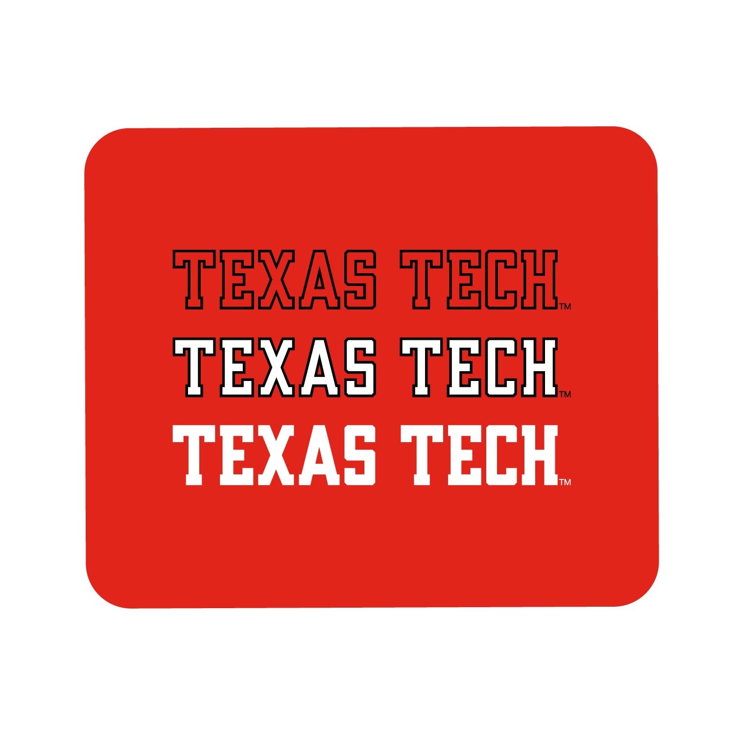 Texas Tech University Mouse Pad - Premium Fabric Gaming & Office Desk Mat for Computers, Laptops - Perfect for Work, Study & Gaming Setup