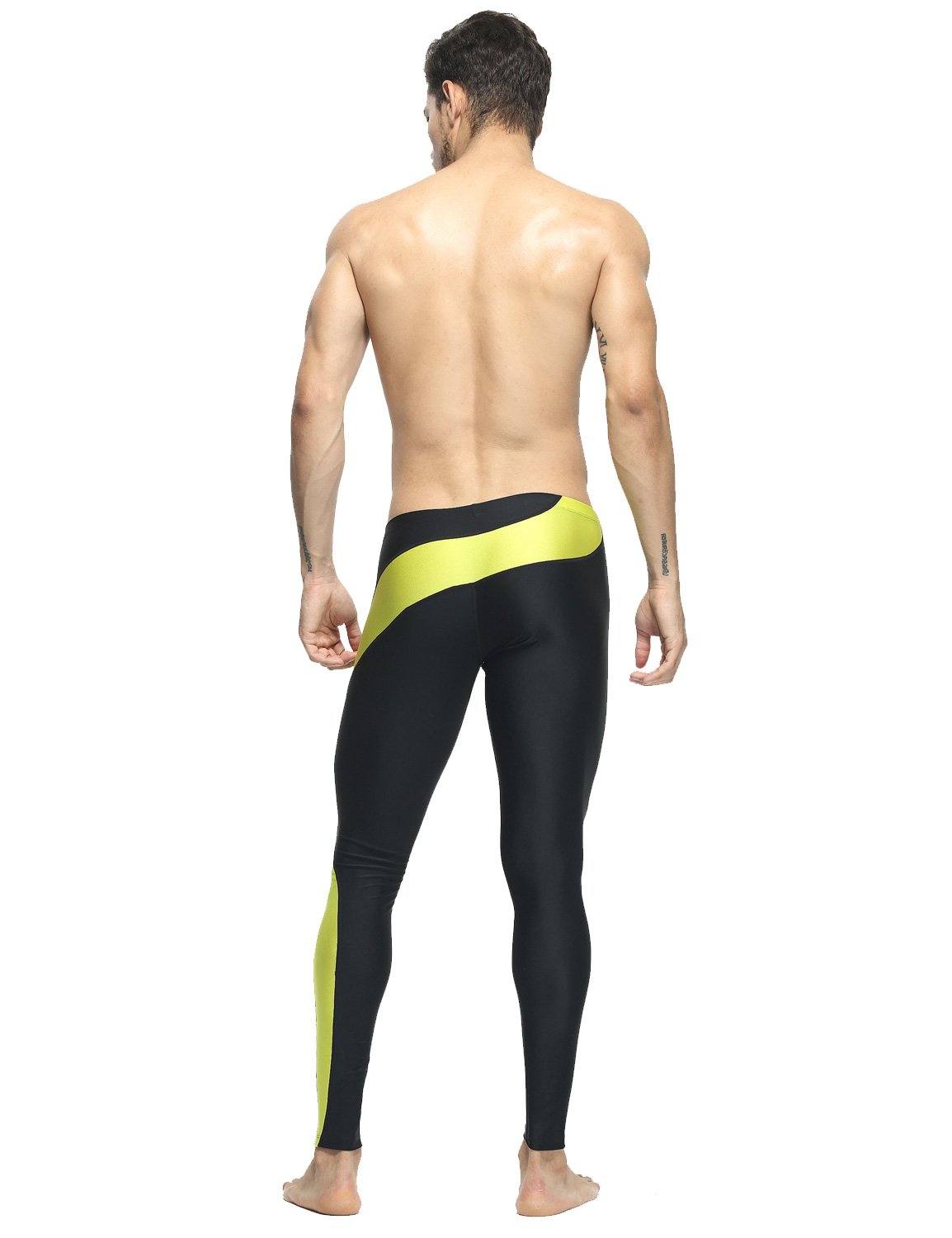 TAUWELL Men's Sports Compression Tights Leggings - Workout Running Gym Yoga Base Layer for Men - Moisture Wicking & Breathable Performance Wear