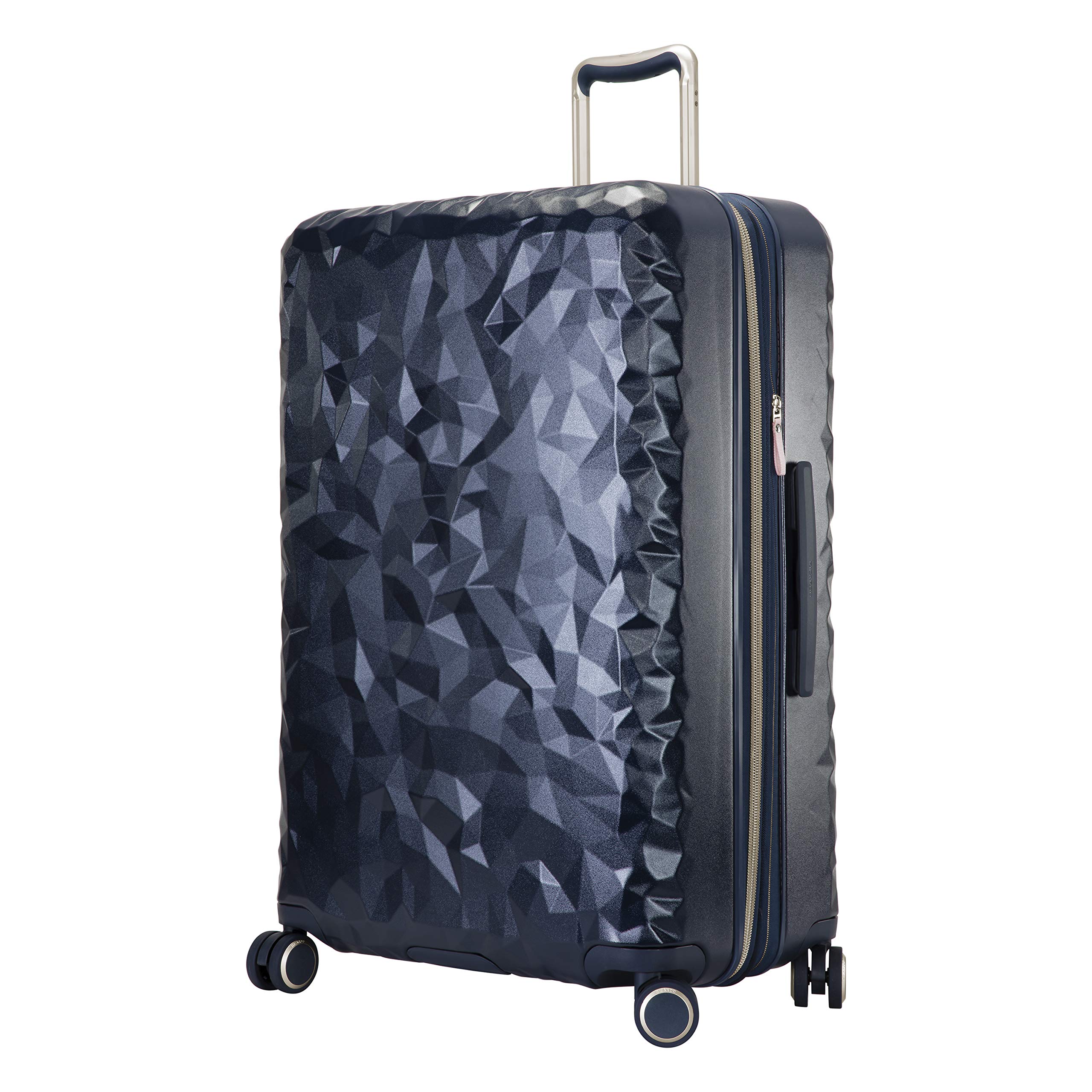 Ricardo Beverly Hills Indio 28-Inch Hardside Luggage - Durable Spinner Suitcase with Compression Strains & Secondary Compartment - Dark Navy - Perfect for International Travel & Check-In Luggage