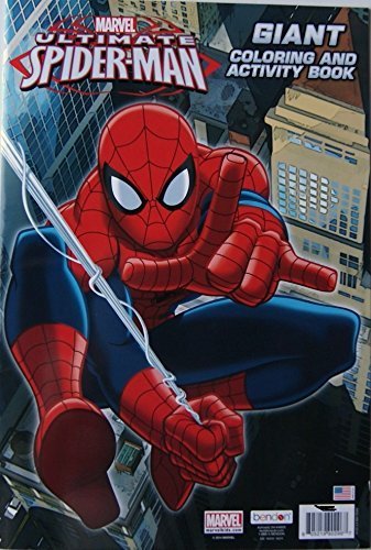 Spider-Man Giant Coloring and Activity Book for Kids - Superhero Fun, Creative Play & Learning - Perfect for Birthday Gifts, Travel & Rainy Day Activities