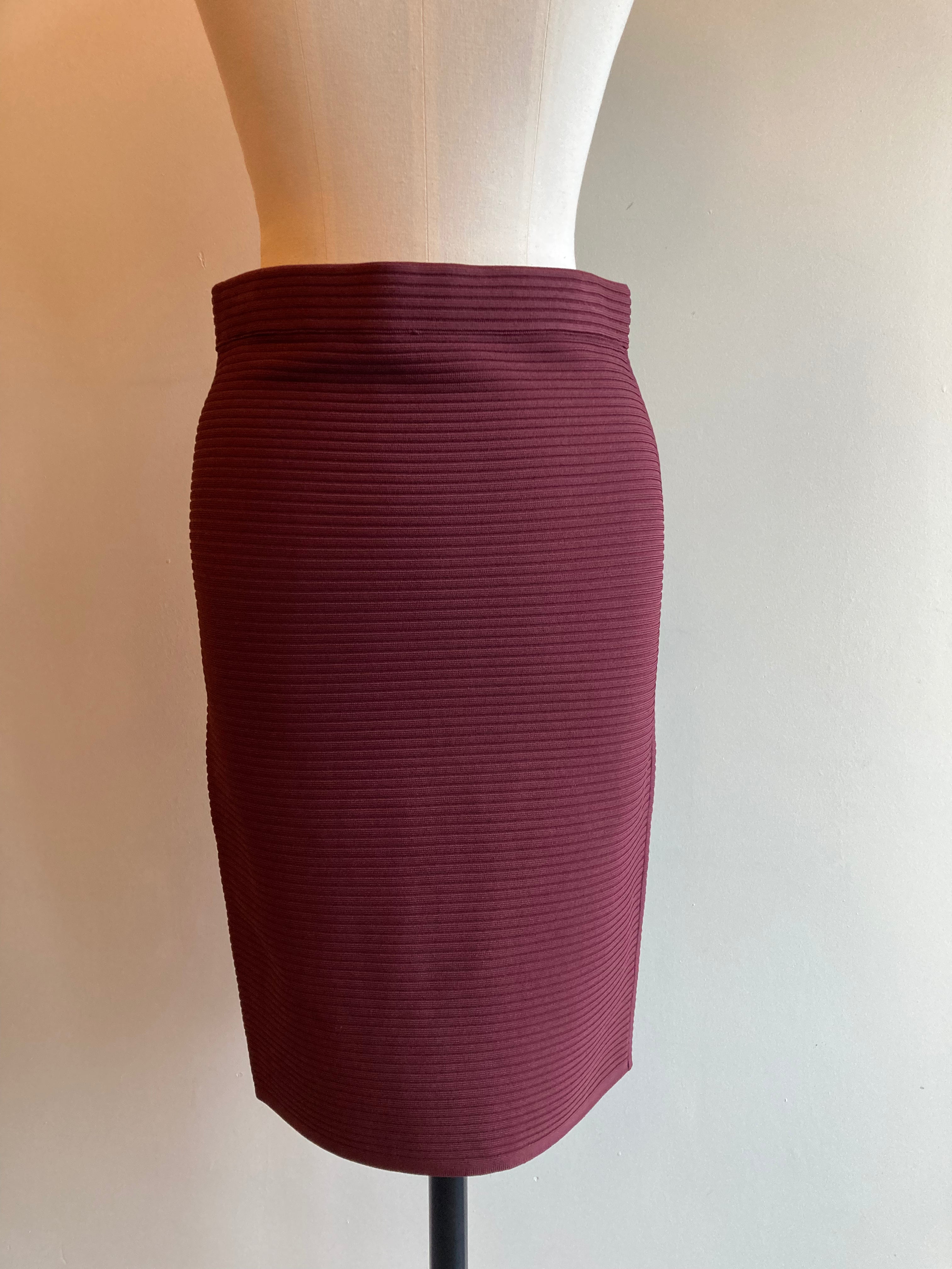 Sexy Ribbed Bodycon Skirt for Women - Stretchy High Waist Pencil Skirt - Perfect for Night Out, Club, Party & Date Night