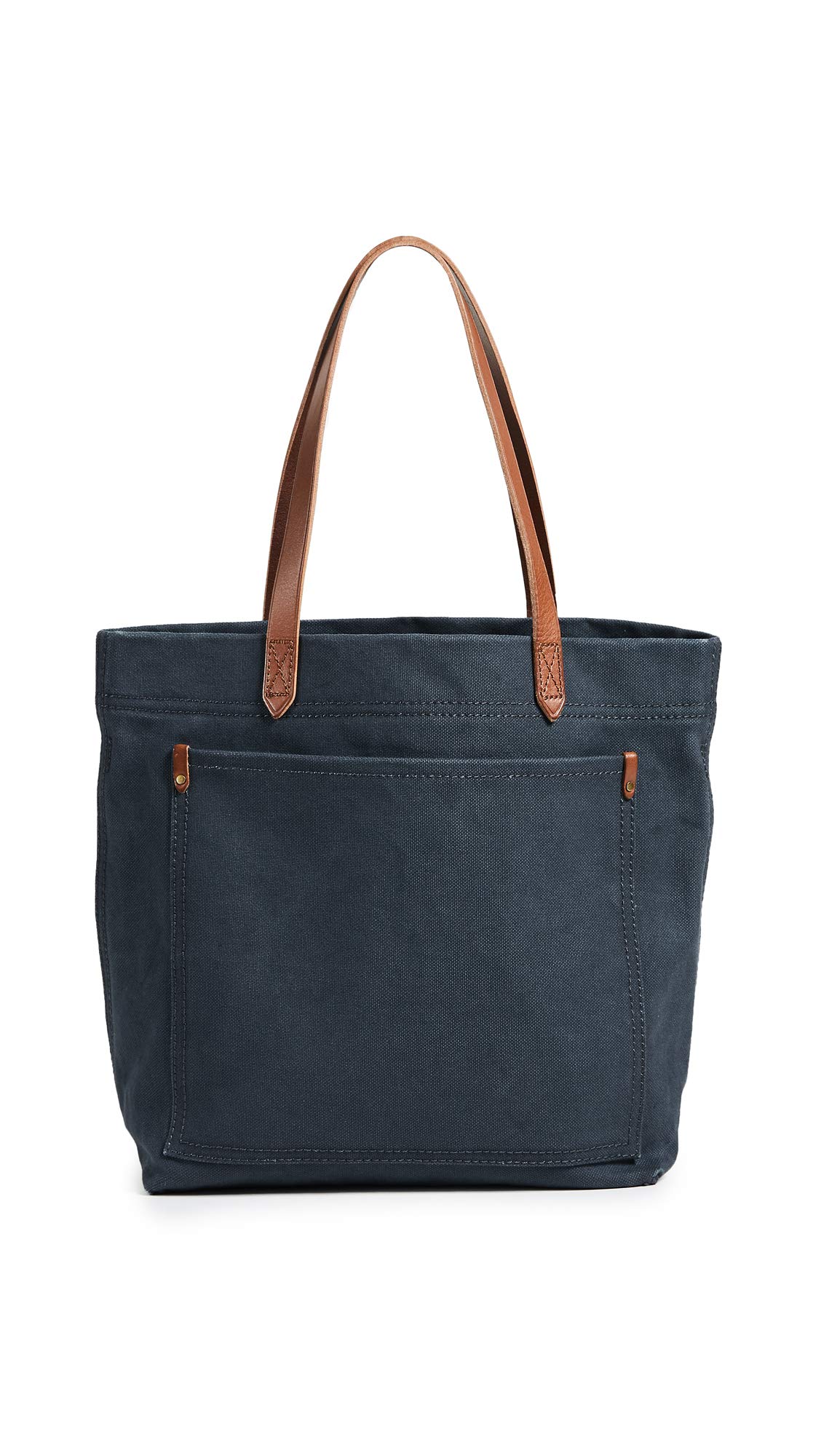 Madewell Women's The Canvas Medium Transport Tote - Stylish & Durable Shoulder Bag for Work, Travel & Everyday Use | Perfect for Office, Commute & Weekend Outings