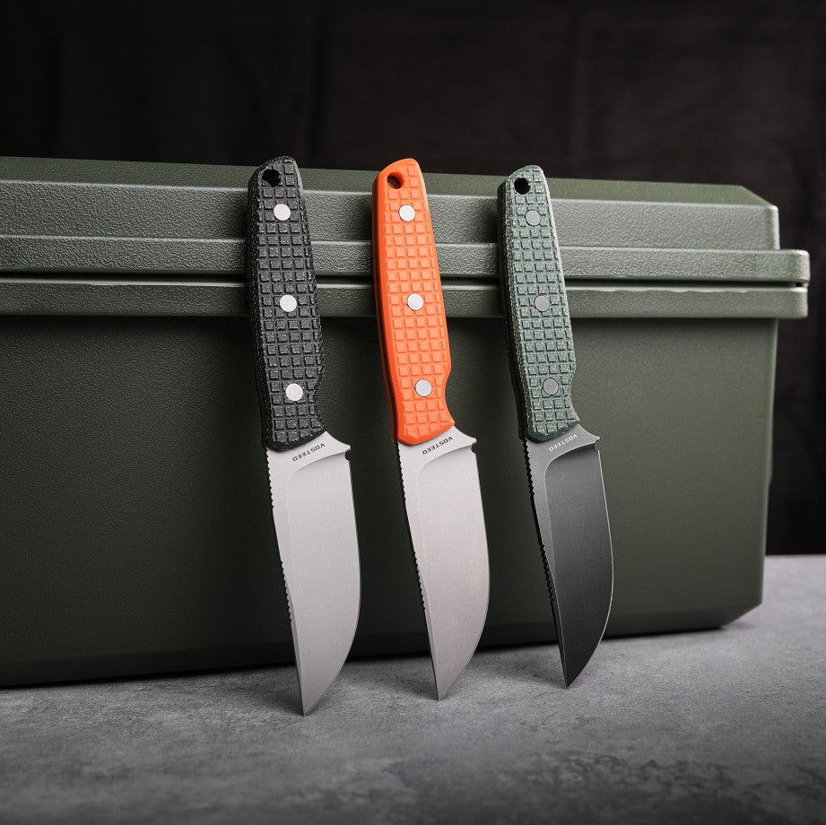 Premium Mink Fixed Blade Knife - 3.33