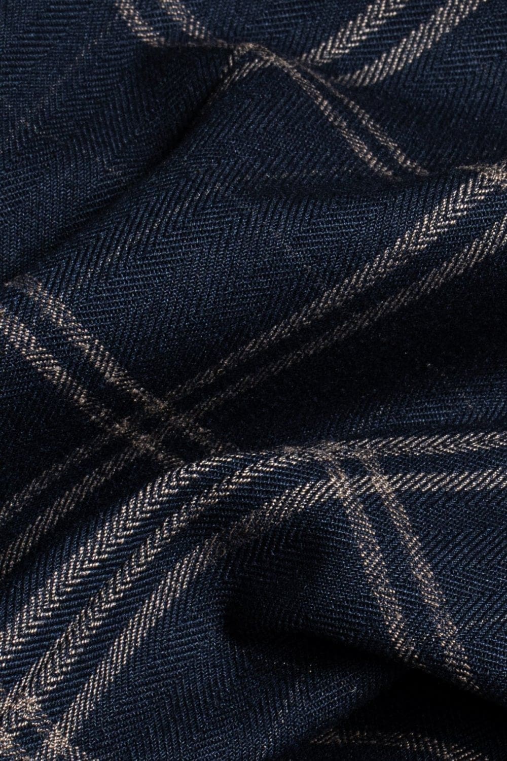 Cavani Hardy Navy Slim Fit Checked Blazer for Men | Premium Wool Blend Business Suit Jacket | Perfect for Office, Weddings & Formal Events