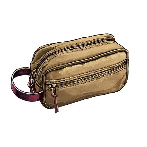 Frost River Premium Leather Travel Kit for Men & Women - Durable Toiletry Bag for Camping, Hiking & Business Trips - Perfect Carry-On Organizer for Cosmetics & Essentials
