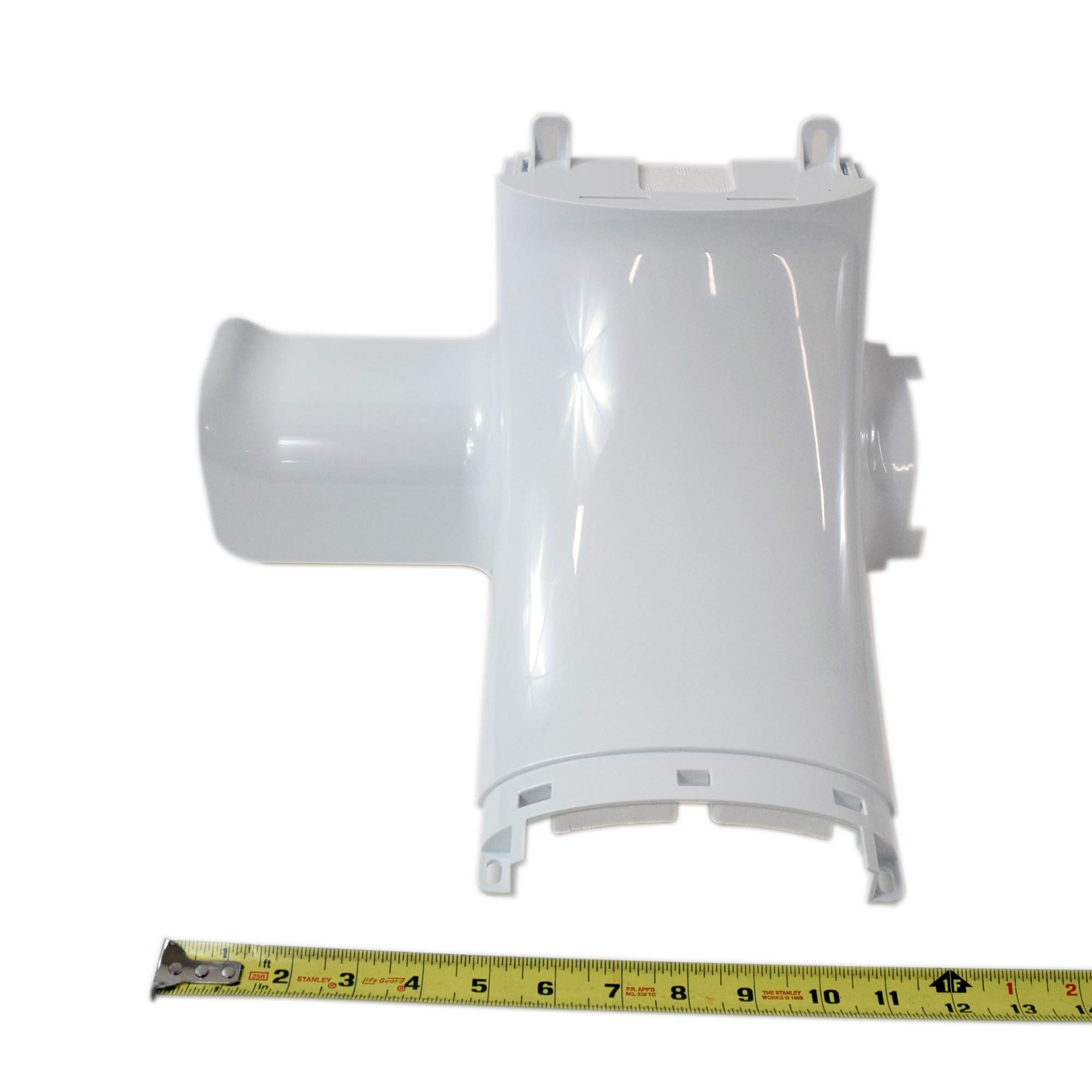 GE WR49X10251 Refrigerator Fresh Food Inlet Cover Assembly - Replacement Part for GE Fridge Repair & Maintenance