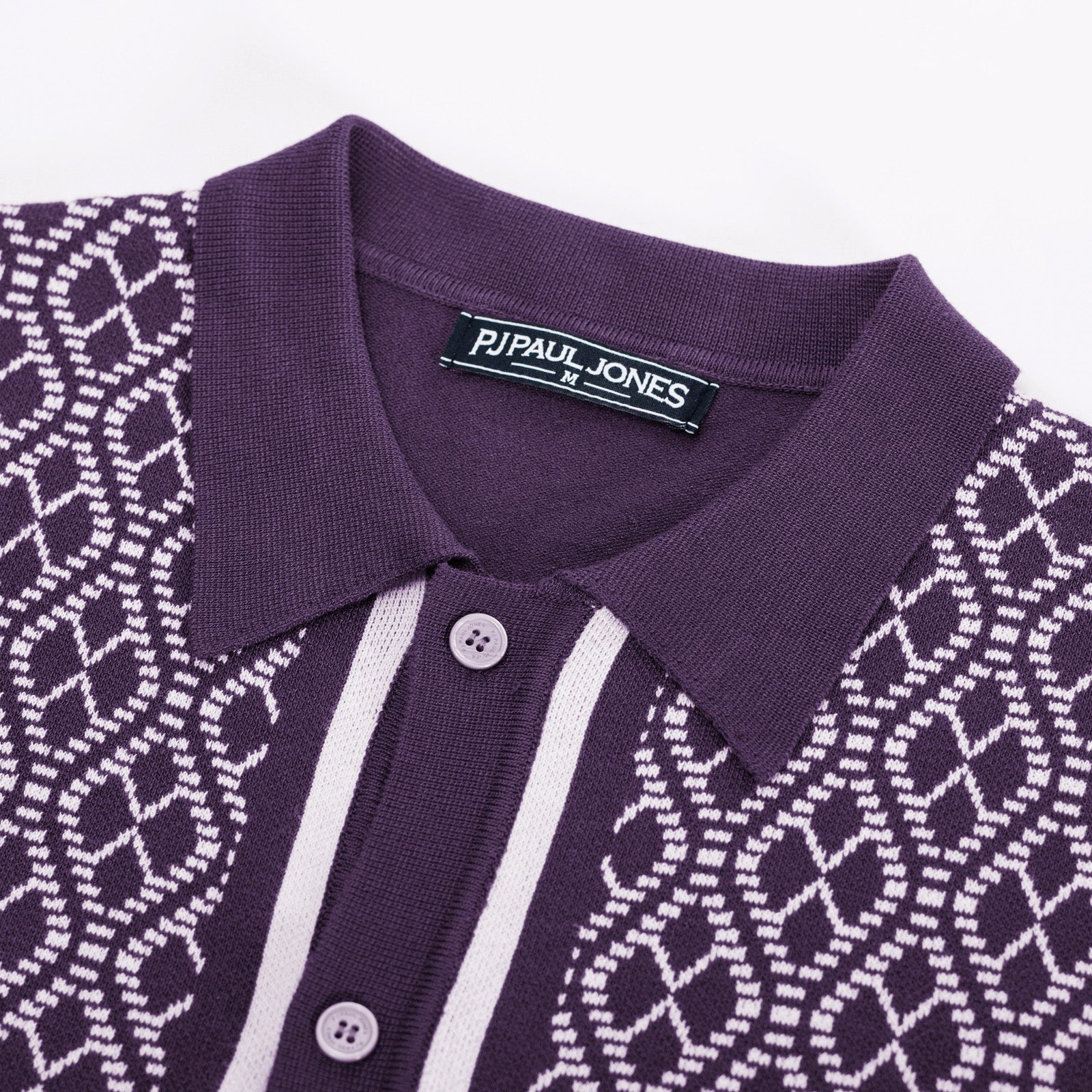 Vintage 70s Men's Polo Shirts - Retro Contrast Knit Cardigan Style Polo for Casual Wear & Office Outfits