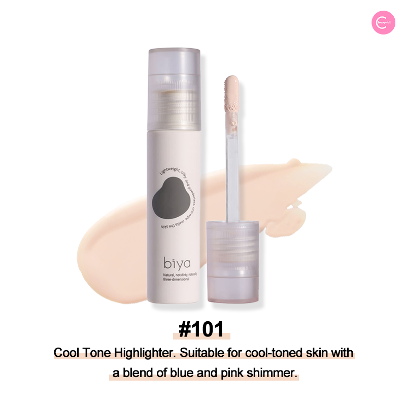 Biya Dual Tone Highlight & Contour Liquid Makeup - Natural 3D Face Sculpting & Contouring Kit for Cheekbones & Jawline - Perfect for Everyday Makeup & Special Occasions