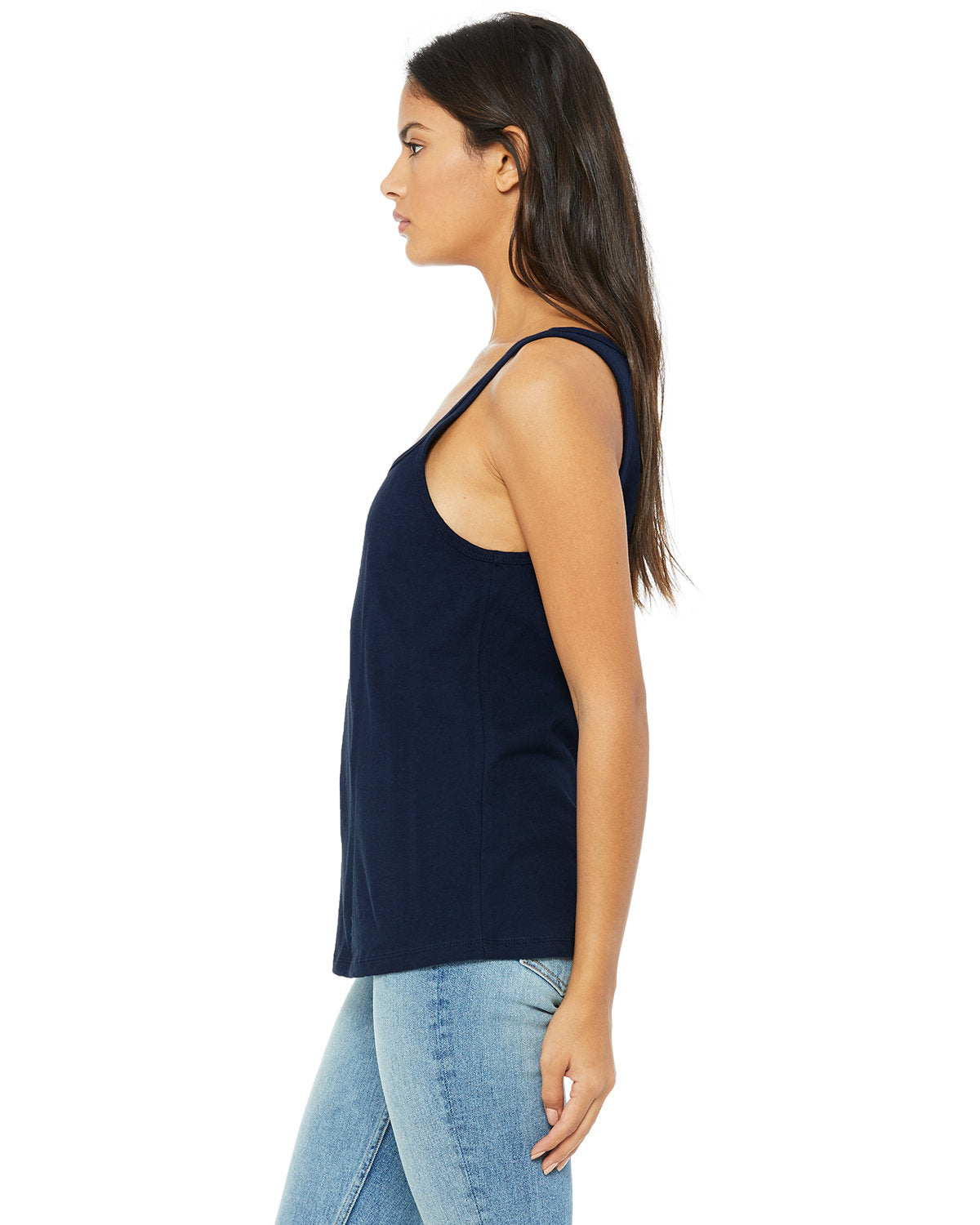 Bella + Canvas 6488 Women's Relaxed Fit Jersey Tank Top - Soft Breathable Cotton for Casual Wear, Gym & Summer Outfits