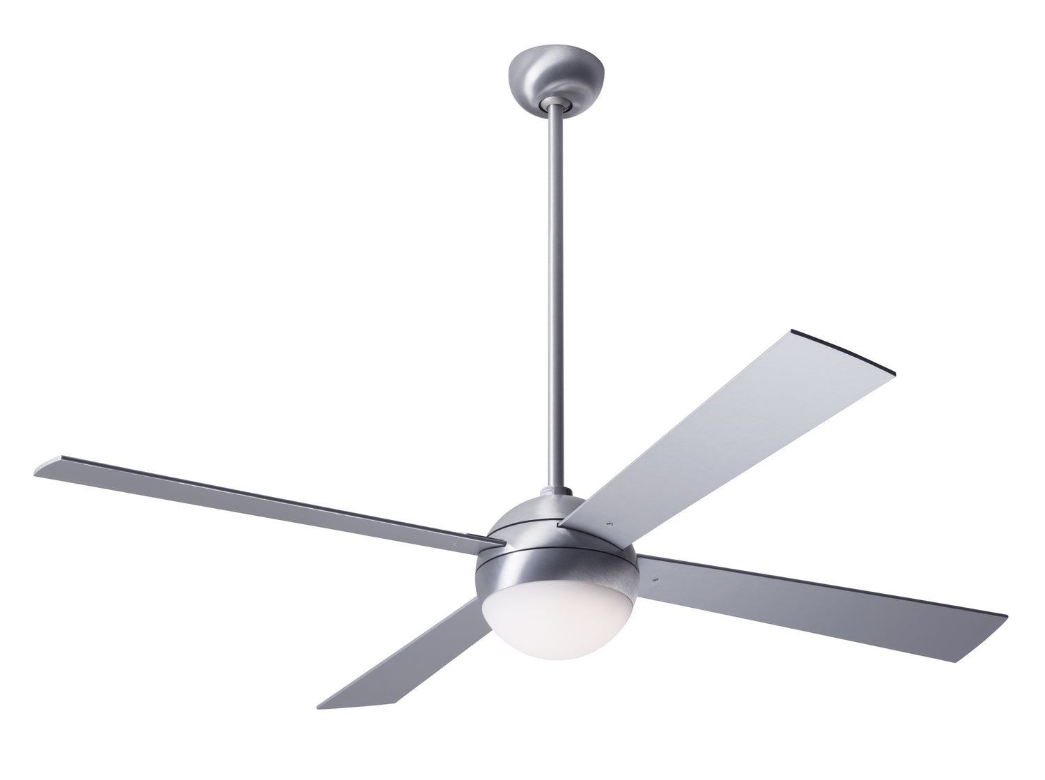 Modern Fan Co Bal Ba 42 Aluminum Ceiling Fan with Light - Energy Efficient Indoor Cooling for Living Room, Bedroom & Patio
