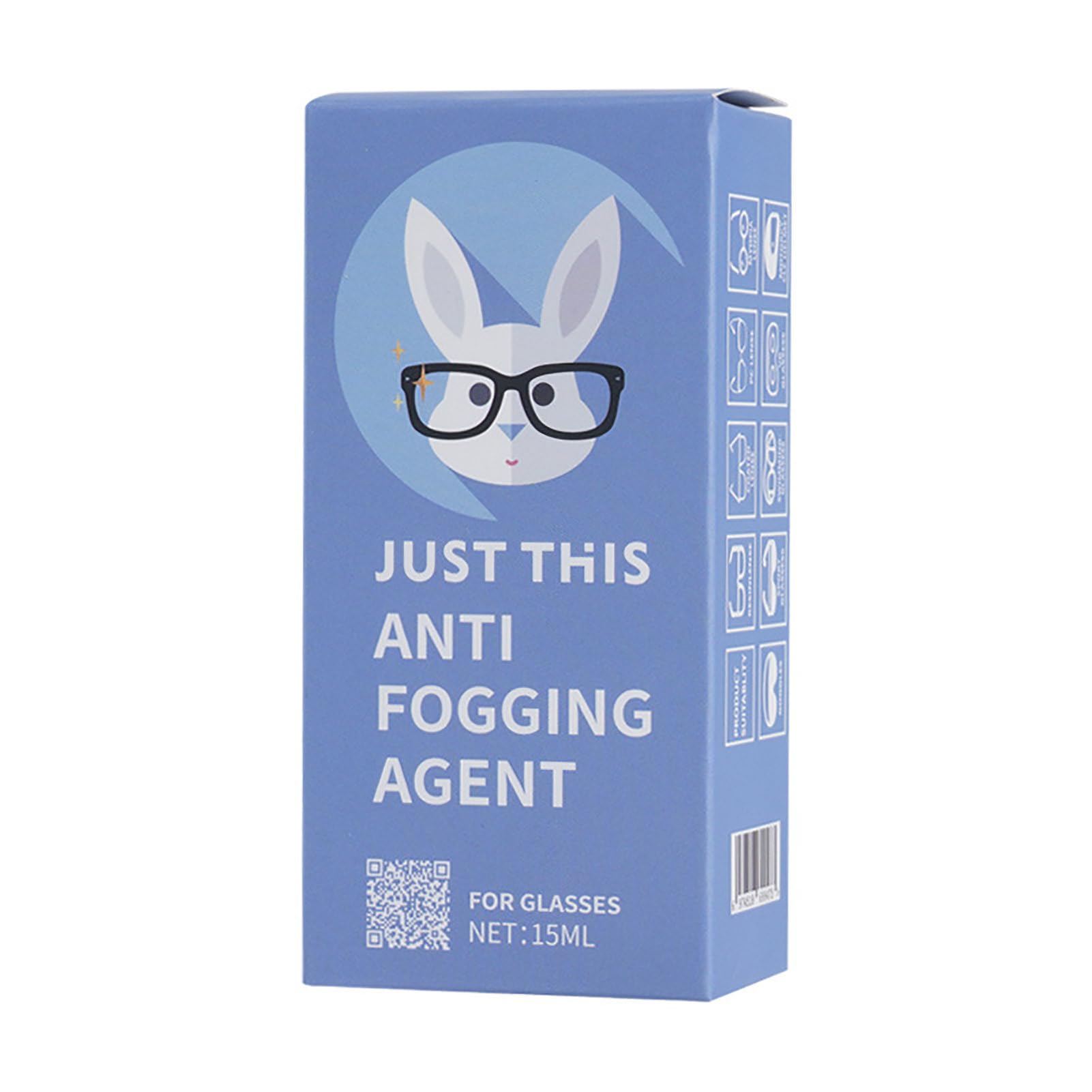Anti-Fog Spray for Glasses & Sunglasses - 15ml Lens Cleaner for Optical, Safety & Sports Goggles - Prevent Fogging for Driving, Skiing & Outdoor Activities