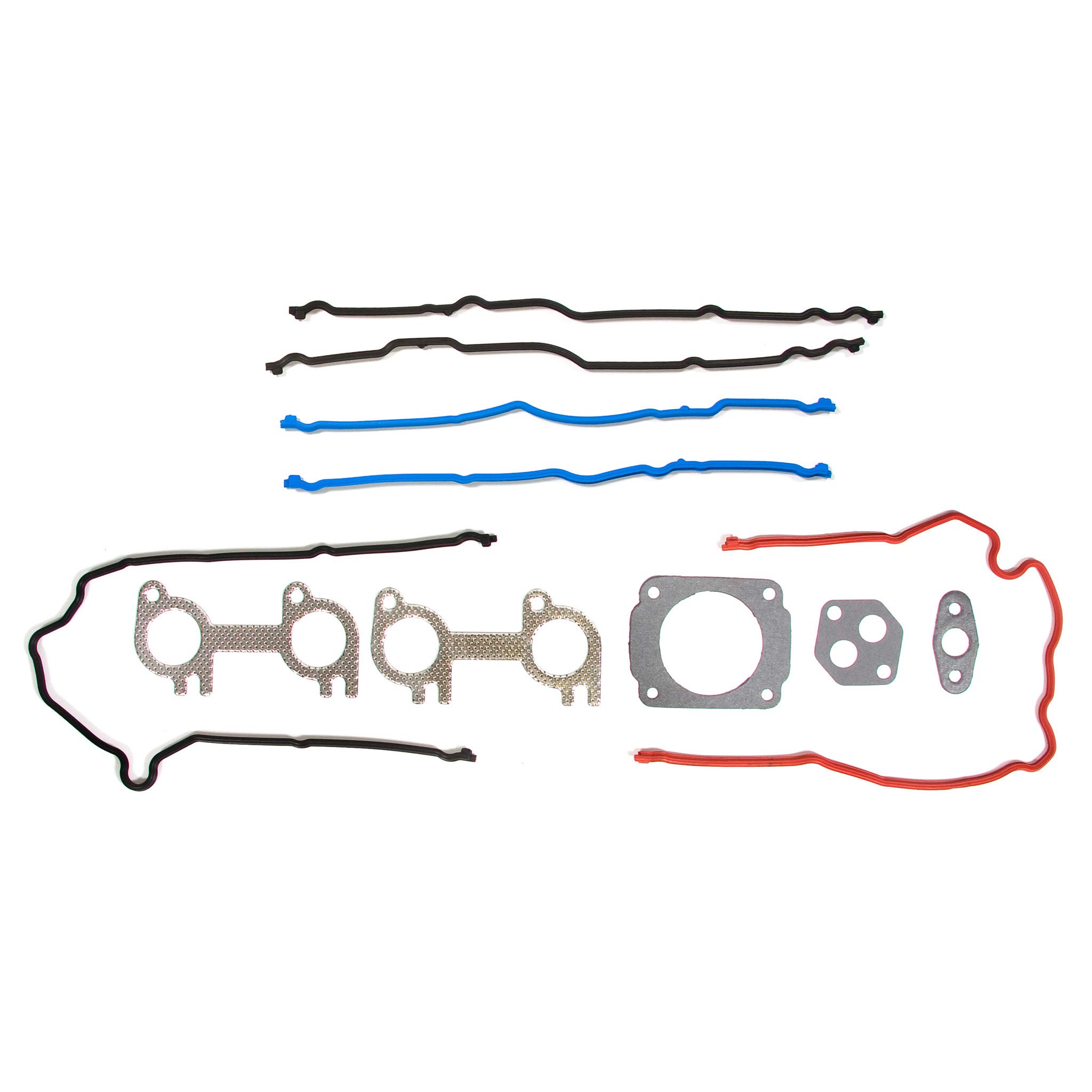 MA-4216924635 Full Gasket Set with Head Bolts for 97-99 Ford 4.6L V8 Windsor VIN 6 SOHC 16-Valve Engine - Perfect for Engine Rebuilds & Repairs