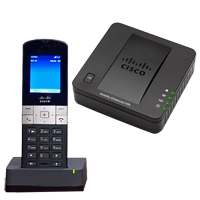 Cisco SPA302DKIT G7 Multi-Line DECT Handset with Base Station - Cordless Business Phone System for Office & Home Use