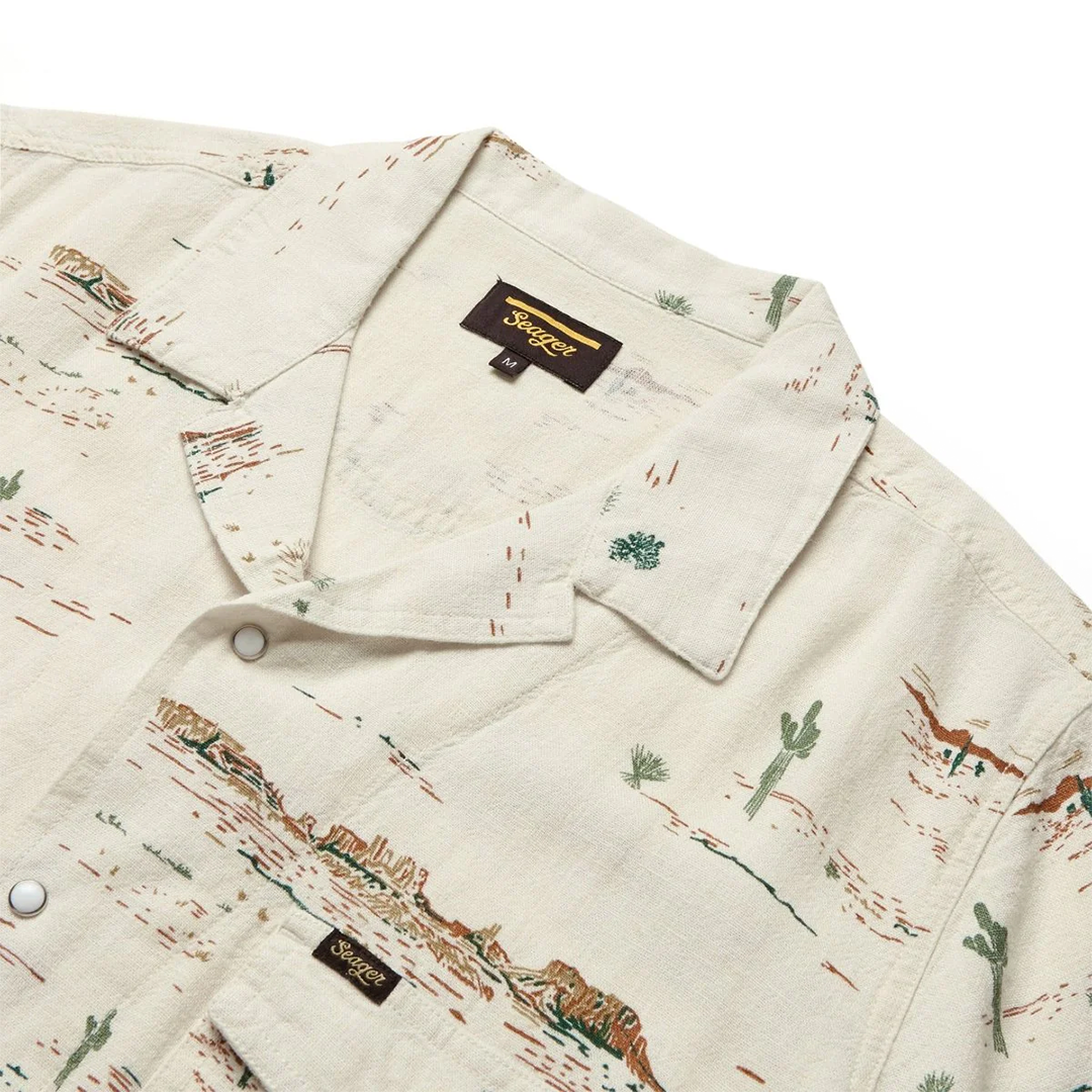 Seager Whippersnapper Short Sleeve Shirt - High Plains Plaid Flannel for Men - Perfect for Outdoor Adventures and Casual Wear