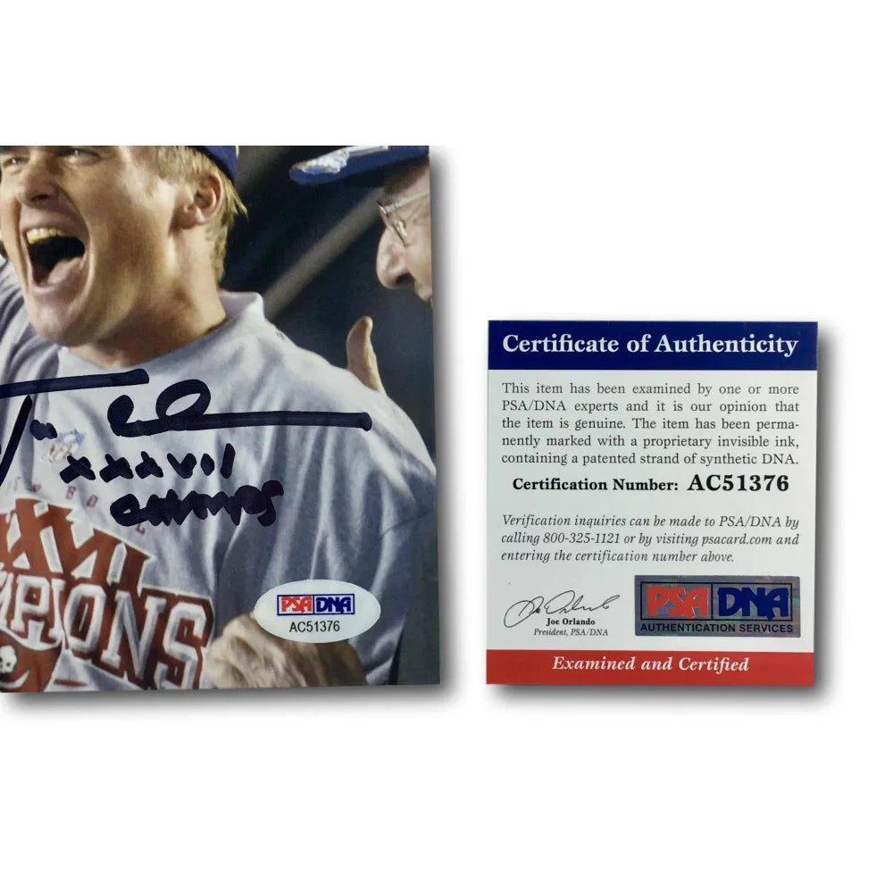 Jon Gruden Autographed Tampa Bay Buccaneers 8x10 Photo with COA - PSA/DNA Certified Super Bowl Memorabilia - Perfect for Sports Collectors, Man Cave Decor, and Football Fan Gifts