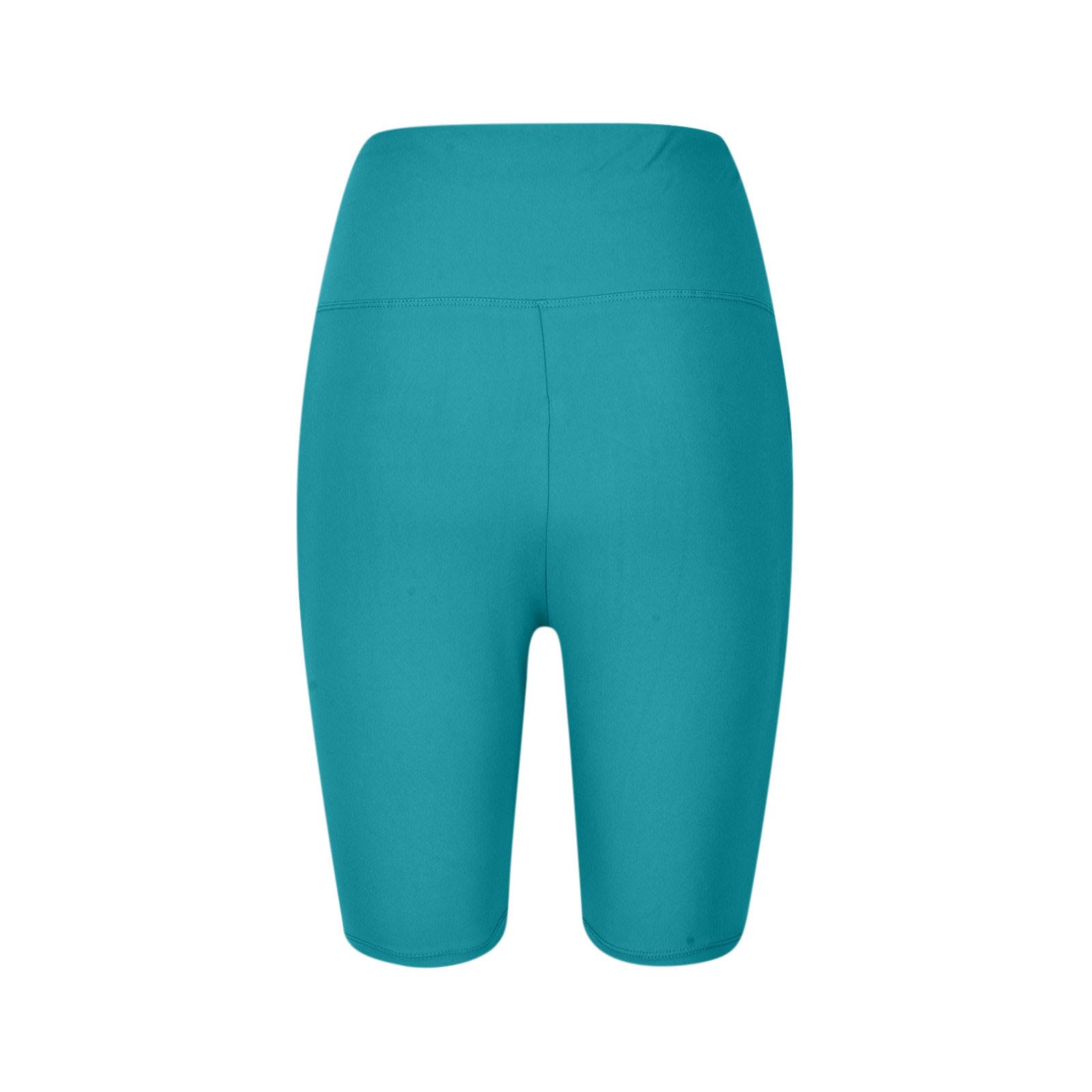 Plus Size High Waisted Biker Shorts for Women - Tummy Control Workout Running Athletic Shorts with Pockets | Gym, Yoga, Cycling & Casual Wear