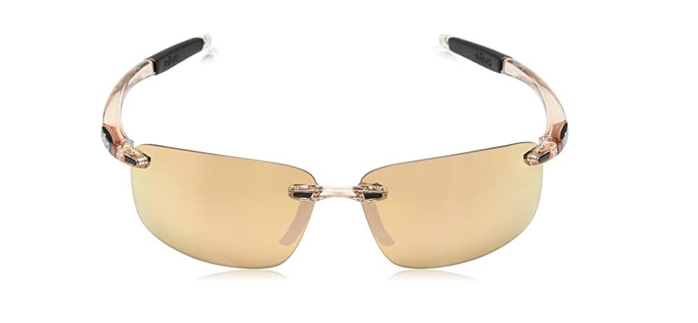 Revo Descend N Polarized Sunglasses - Rimless Rectangular Frame UV Protection for Men & Women | Perfect for Driving, Running, Outdoor Sports & Beach Activities