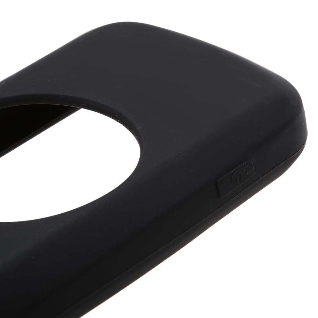Premium Black Silicone Protective Case for Garmin Edge 1000 GPS Bike Computer - Durable Shockproof Cover for Cycling, Mountain Biking & Outdoor Adventures