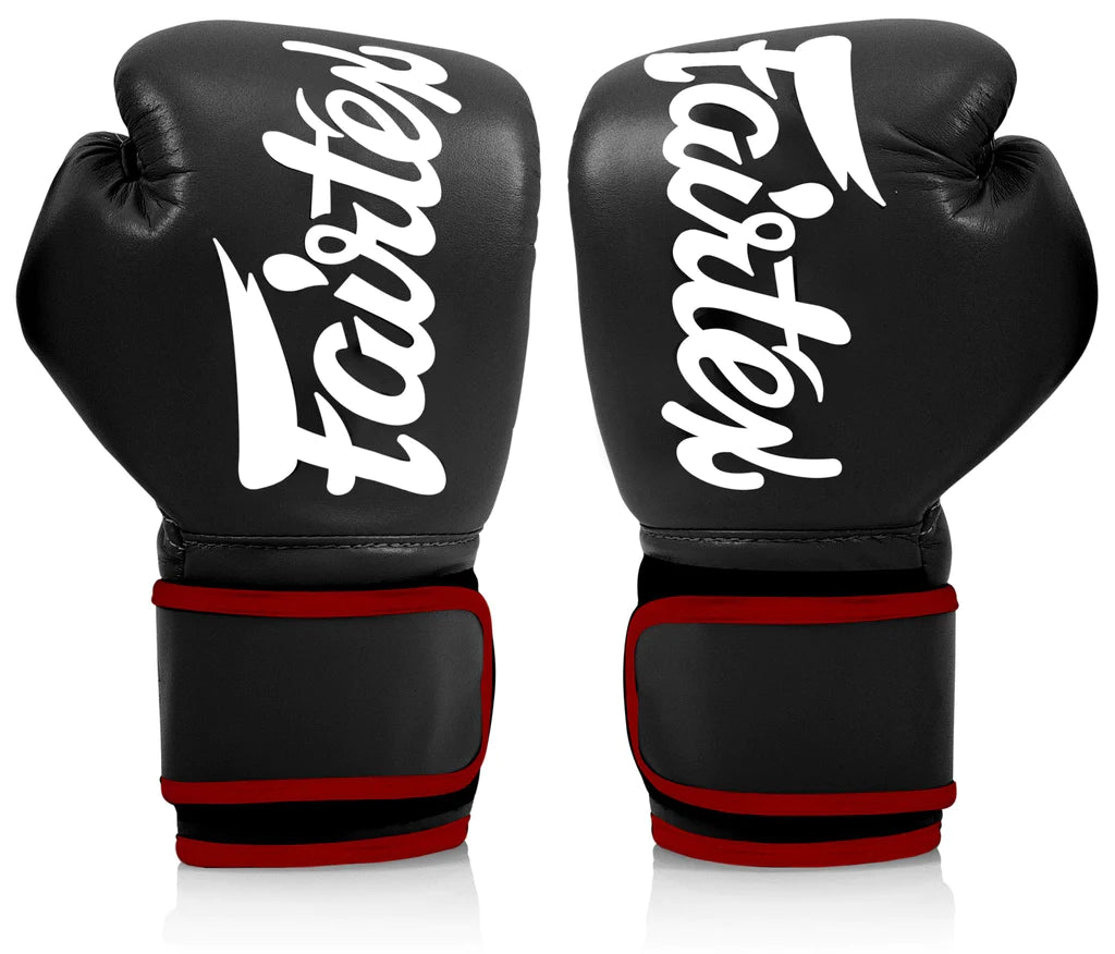 Fairtex BGV14 Muay Thai Boxing Gloves for Training & Sparring - Premium Leather Kickboxing Gloves for Men & Women - Ideal for MMA, Fitness, and Martial Arts Practice