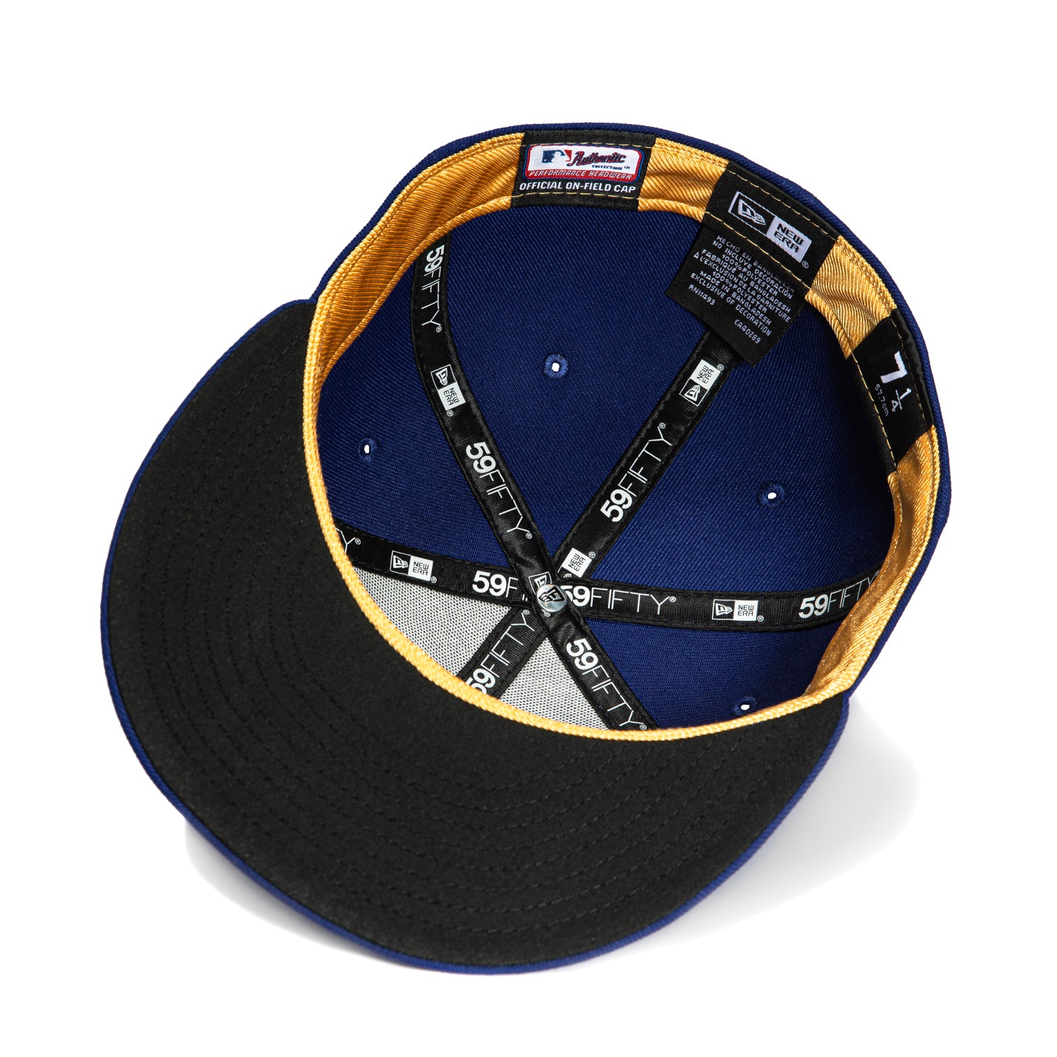 New Era 59Fifty Los Angeles Dodgers 2024 World Series Champions Patch Hat - Royal & Gold - Official MLB Baseball Cap for Fans, Streetwear & Sports Events