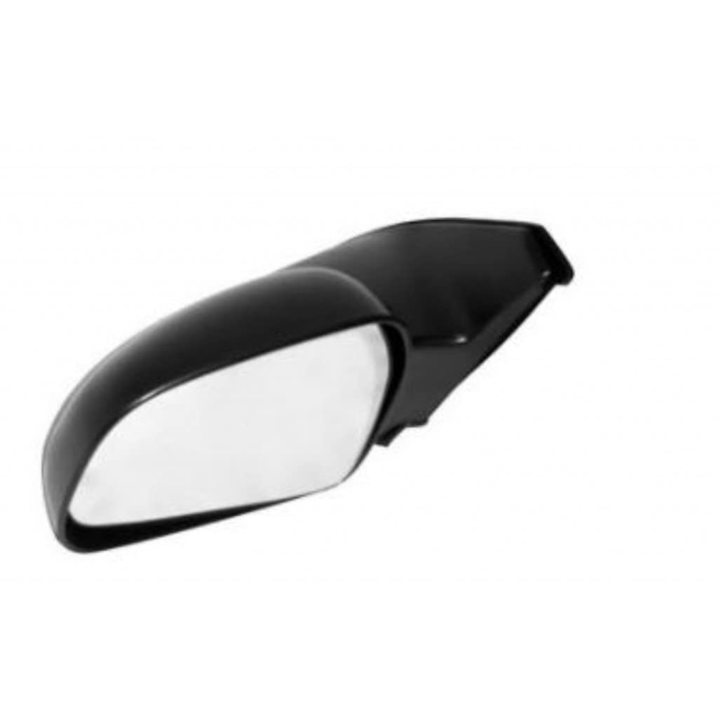 1999-2004 Chevy Tracker Driver Side Mirror - Remote Control, Non-Heated, Smooth Black, Non-Folding (Part #SZ1320106, 30021543) - Perfect Replacement for Damaged Mirrors & Off-Road Adventures