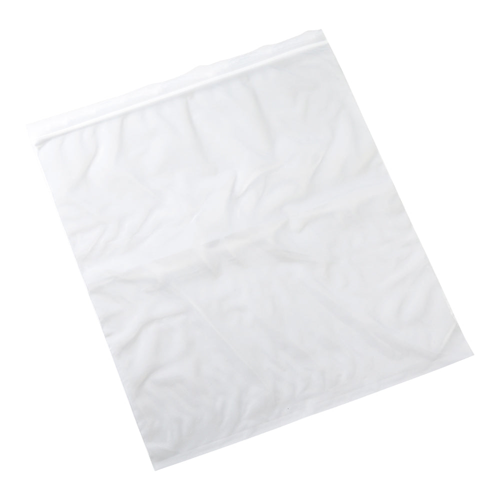 BPA Free Clear Plastic Zip Bags - 13 x 15 Inches, 100 Count Box | High Clarity Resealable Storage Bags for Food, Crafts & Organizing