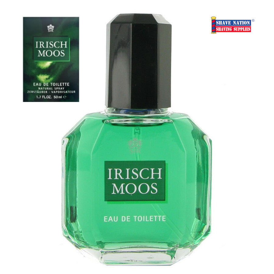 Irish Moos Eau De Toilette Spray Cologne for Men - 50ml Fresh Fragrance | Perfect for Daily Wear, Office & Special Occasions