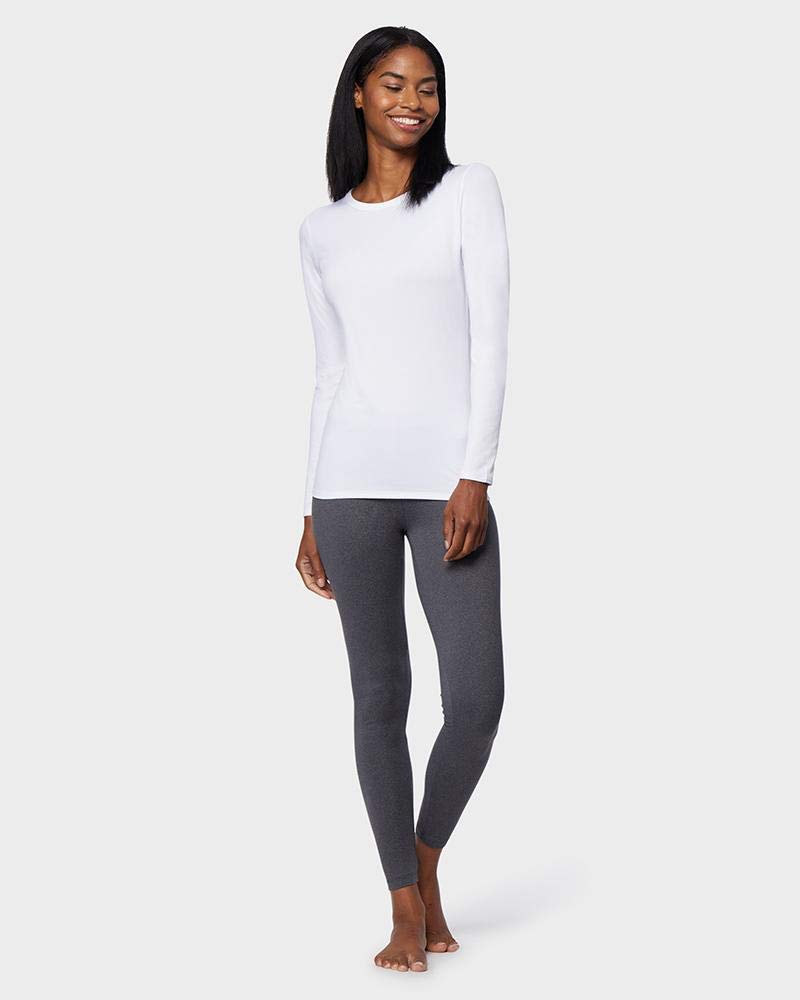 32 Degrees Heat Women's Lightweight Thermal Baselayer Legging Pants - Warm Winter Workout & Layering for Yoga, Running & Outdoor Activities