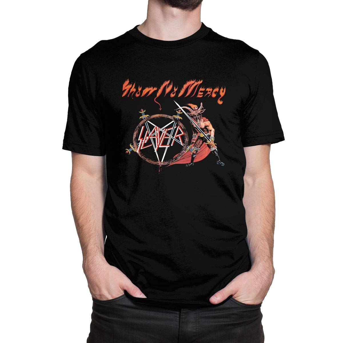 Men's Casual Round Neck Short Sleeve T-Shirts - Breathable Cotton Tees for Everyday Wear, Gym, and Outdoor Activities