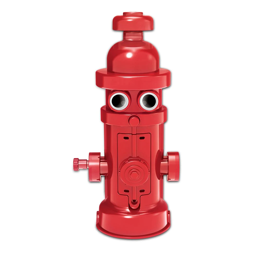 4M KidzRobotix Hydrant Robot - STEM Educational Science Kit for Kids Ages 8+, Build Your Own Firefighter Robot Toy - Perfect for Science Projects, STEM Learning & Creative Play