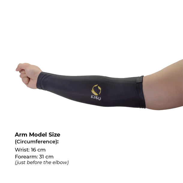 KIBU Gear Reversible Gaming Arm Sleeve - Compression Support for PC, Console & Esports Players - Stay Cool & Comfortable During Long Gaming Sessions