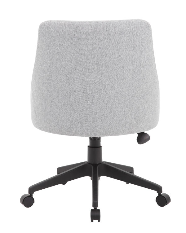 Boss Boyle B576 Grey Ergonomic Office Desk Chair - Perfect for Home Office, Gaming & Workspace Comfort