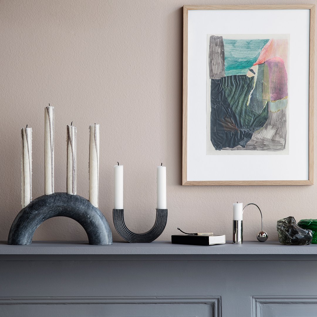 Modern Balance Candle Holder - Elegant Home Decor for Dining Table, Wedding Centerpiece & Relaxing Spa Ambiance