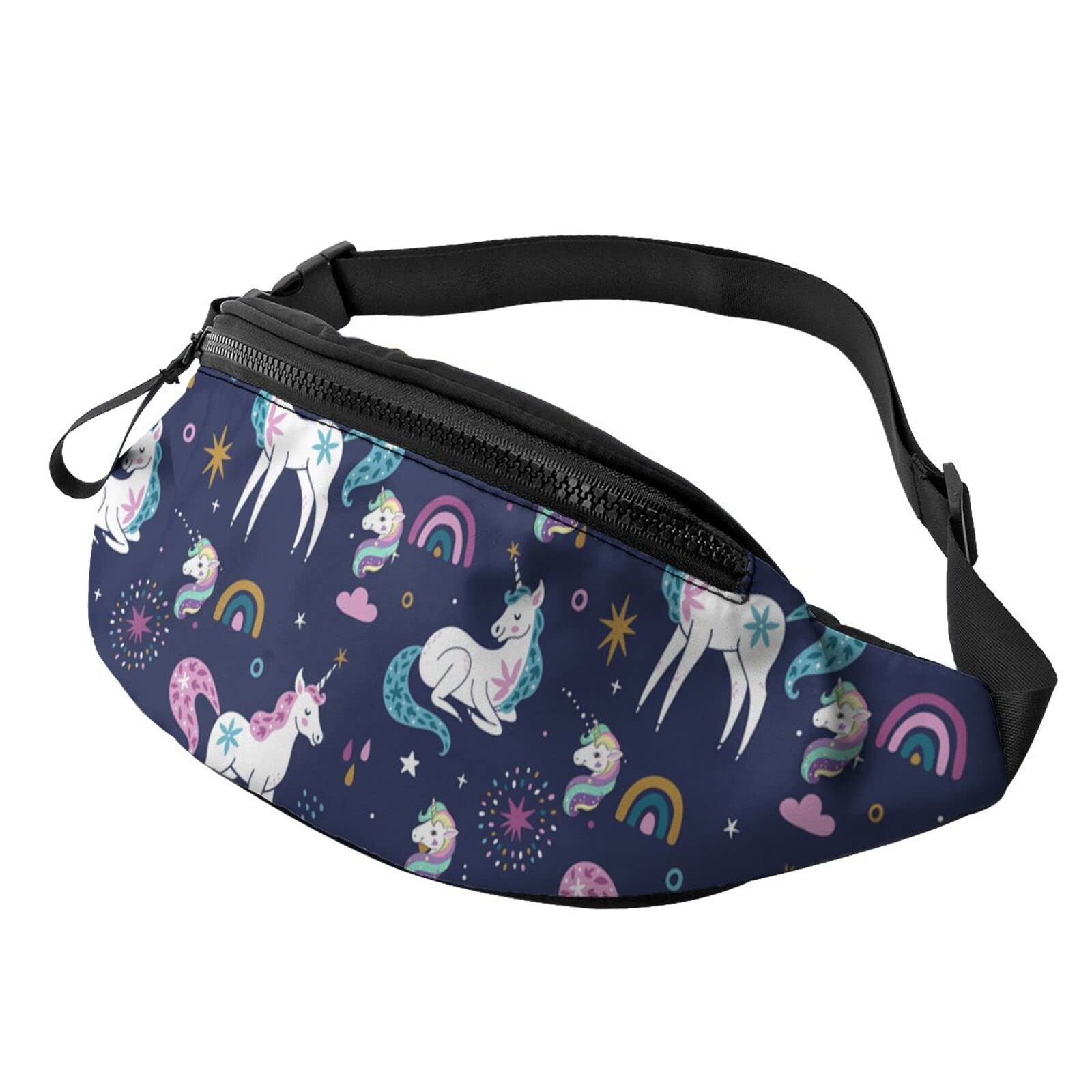 ZCJHGZcz Unisex Adjustable Waist Pack - Fashionable Fanny Pack for Men & Women, Perfect for Travel, Hiking, Festivals & Sports | One Size Fits All | Ideal for Outdoor Adventures & Daily Use