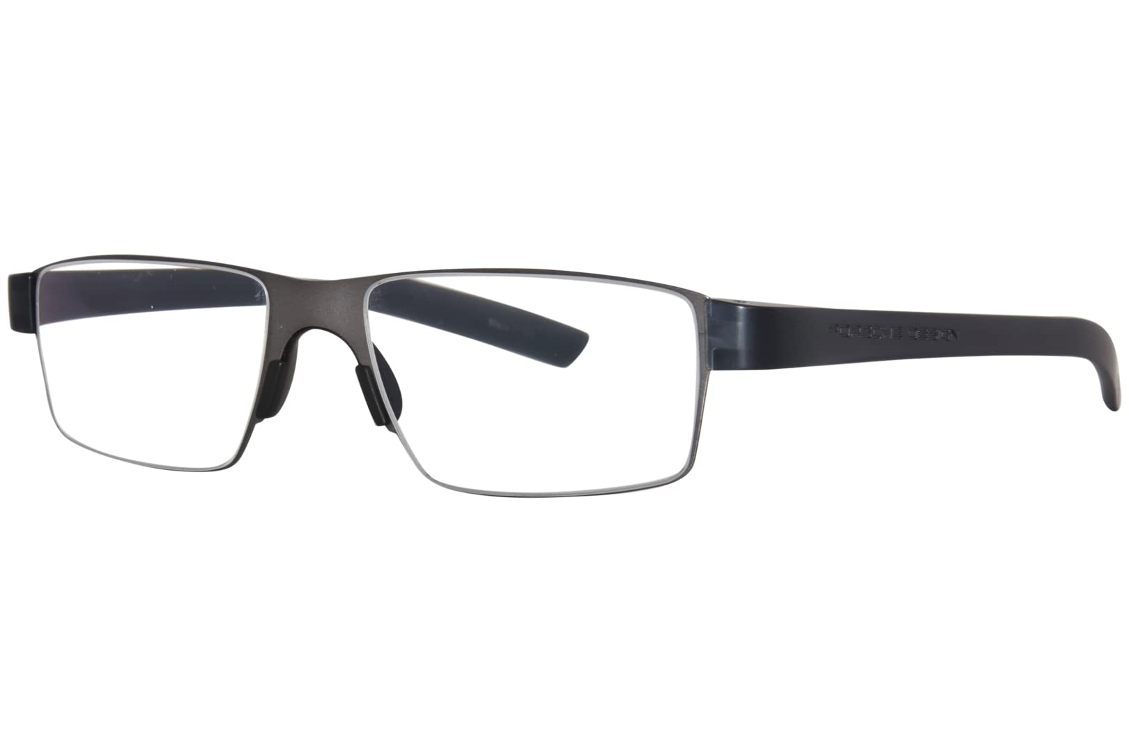 Porsche Design P8813 B Premium Reading Glasses - Dark Gunmetal Frame, Anti-Glare Lenses for Men & Women | Perfect for Office, Reading & Computer Use
