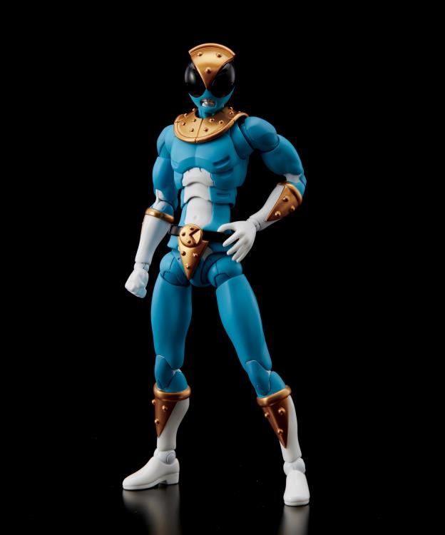 1000toys (Sen Toys) Toy Pizza Knights of the Synth Teal 1/12 Scale Action Figure Collectible Model - Perfect for Display, Photography, and Anime Collectors