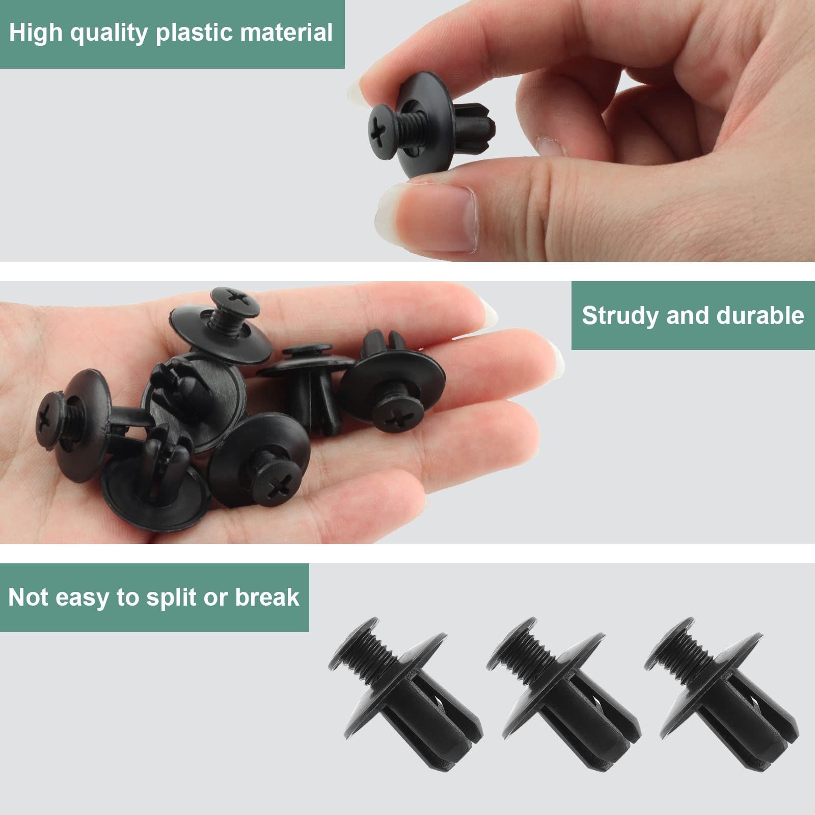 20 Pcs Dishwasher Kick Plate Fasteners & Trim Retainers - Compatible with Kenmore, KitchenAid, Whirlpool - Secure Dishwasher Kickplate Clips for Easy Installation & Repair - Perfect for Home Kitchen Appliance Maintenance