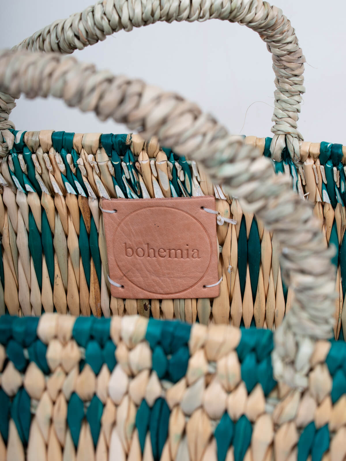Eco-Friendly Woven Reed Storage Basket - Natural Green Handmade Rattan Organizer for Home Decor, Laundry, Toys & Blankets | Perfect for Living Room, Bedroom, Nursery & Bathroom Organization
